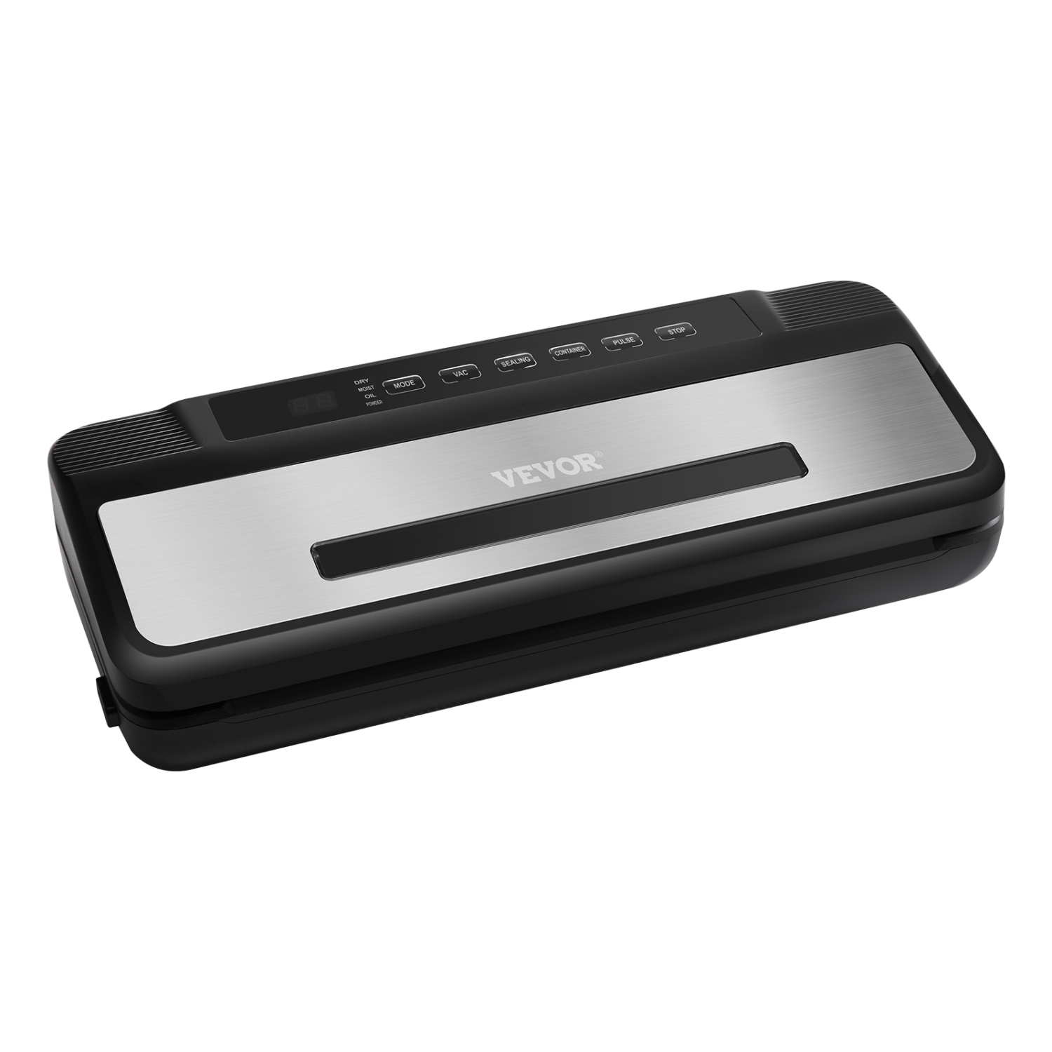 Scelleuse sous vide VEVOR 80Kpa, Scelleuse compacte puissante 120&nbsp;W, système d'étanchéité à air automatique 7-en-1 multifonction avec