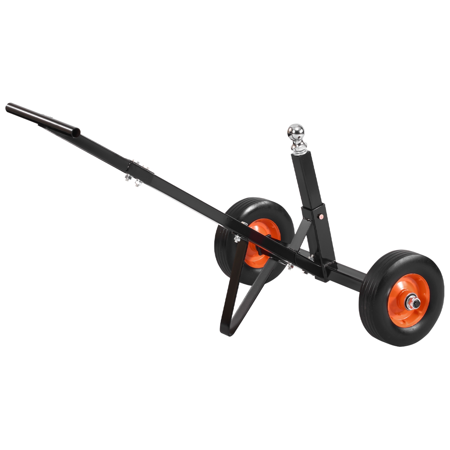 VEVOR Trailer Dolly, 600lbs Tongue Weight Capacity, Carbon Steel Trailer Mover with 16.5 inch and 22 inch Adjustable Height, 1-7/8 in Hitch Ball and