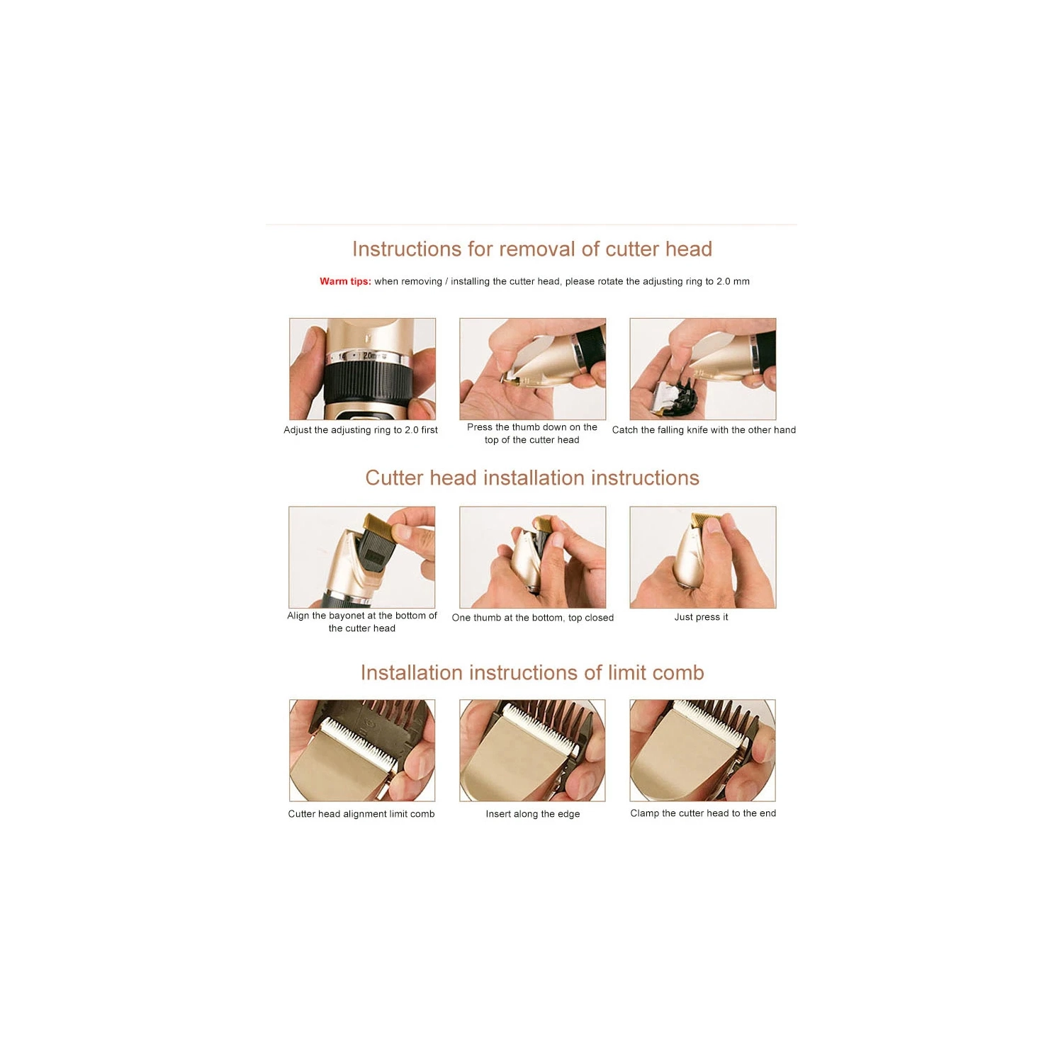 Dog Grooming Kit Clippers, Low Noise, Electric Quiet, Rechargeable, Cordless, Pet Hair Thick Coats Clippers Trimmers Set, Suitable for Dogs, Cats