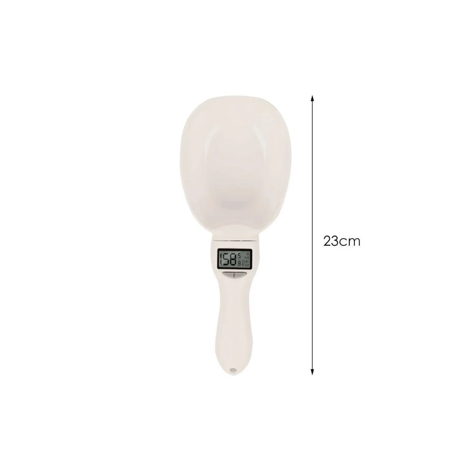 Cuillère à mesurer pour animaux de compagnie, cuillère à mesurer numérique pour la cuisine, convient aux cuillers à mesurer pour chats et chiens