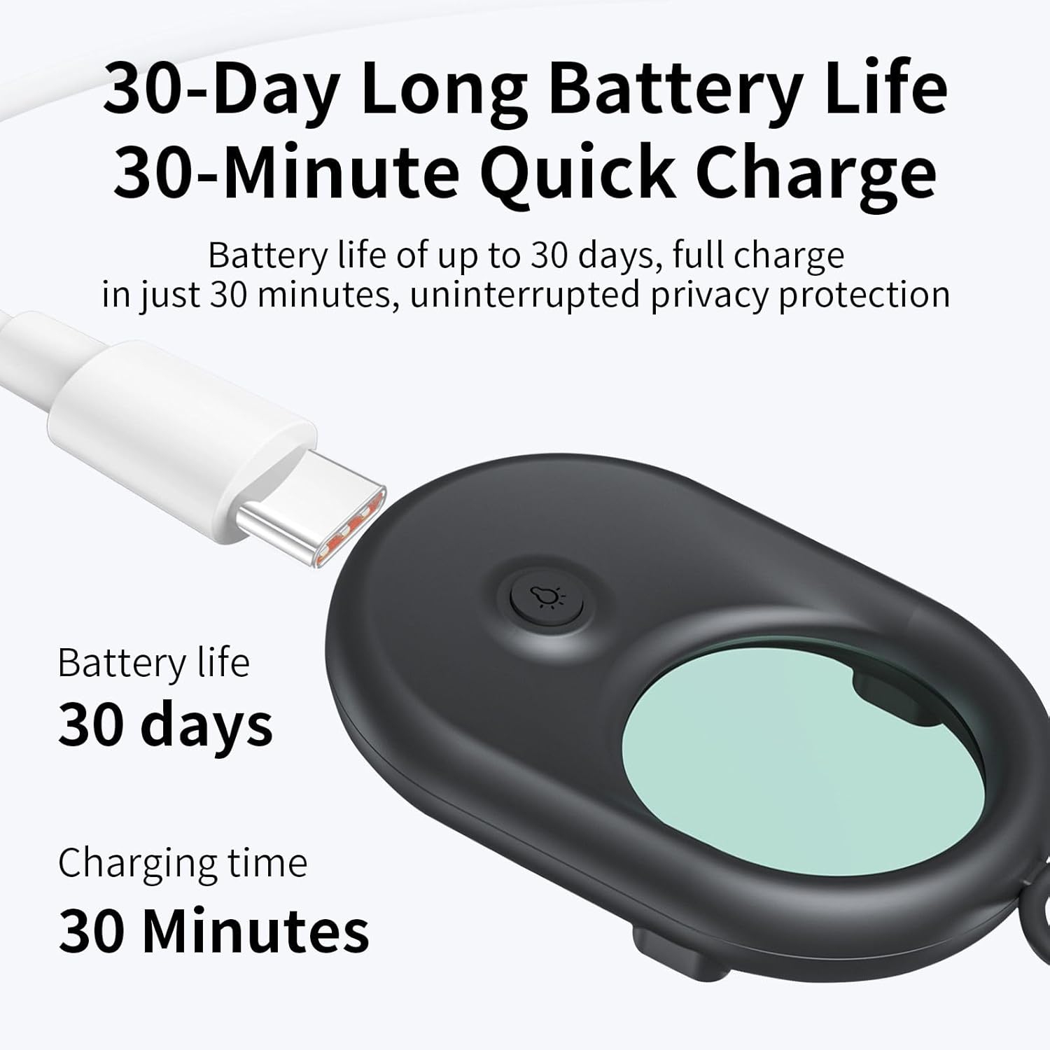 Détecteur de caméra cachée de voyage en hôtel - détecteur de caméra espionne, léger et portatif, détection à distance, détection infrarouge à deux