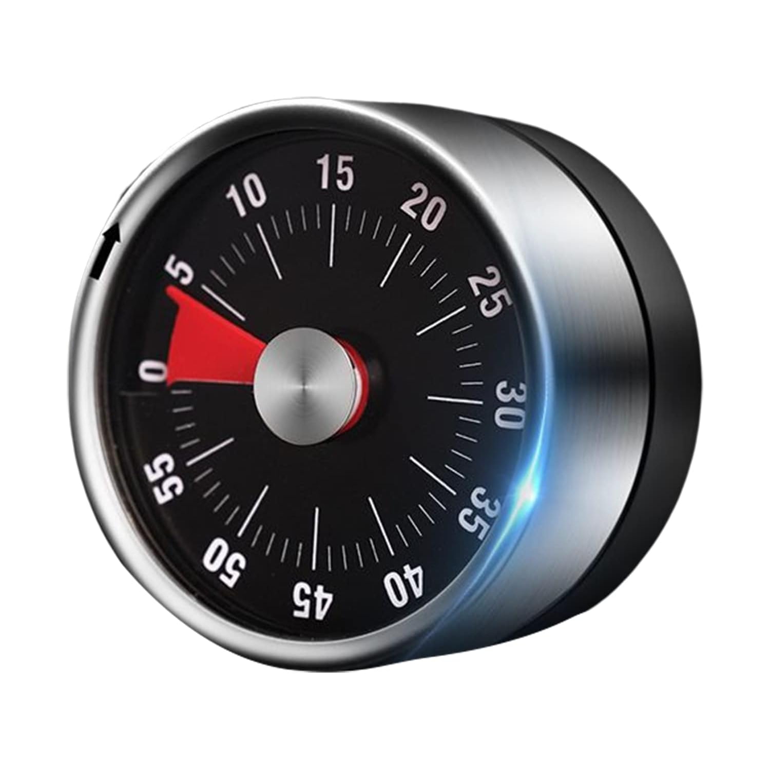 Visual timer kitchen machine timer learning children's kitchen reminder magnetic cooking stopwatch alarm clock - black