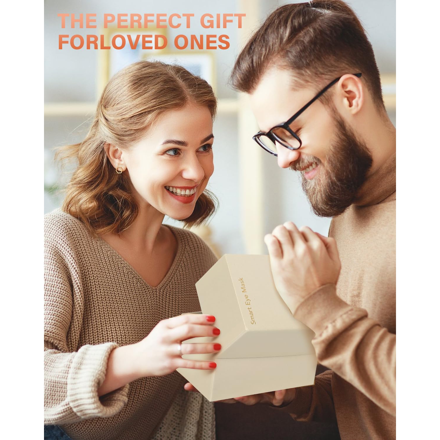 Appareil de massage pour les yeux avec fonction chauffante, masque de protection oculaire portatif avec vibrations et musique Bluetooth pour la