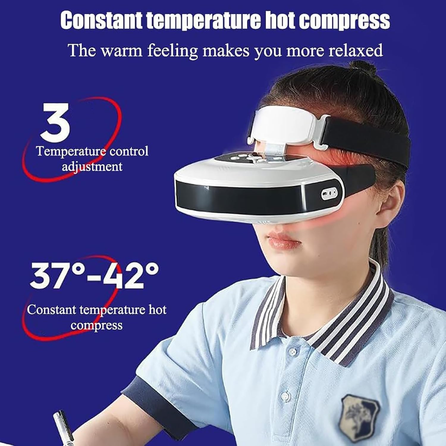 Student Eye Ciliary Muscle Trainer, Eye Massager, Anti-Myopia Eye Protector, Used to Relieve Eye Fatigue