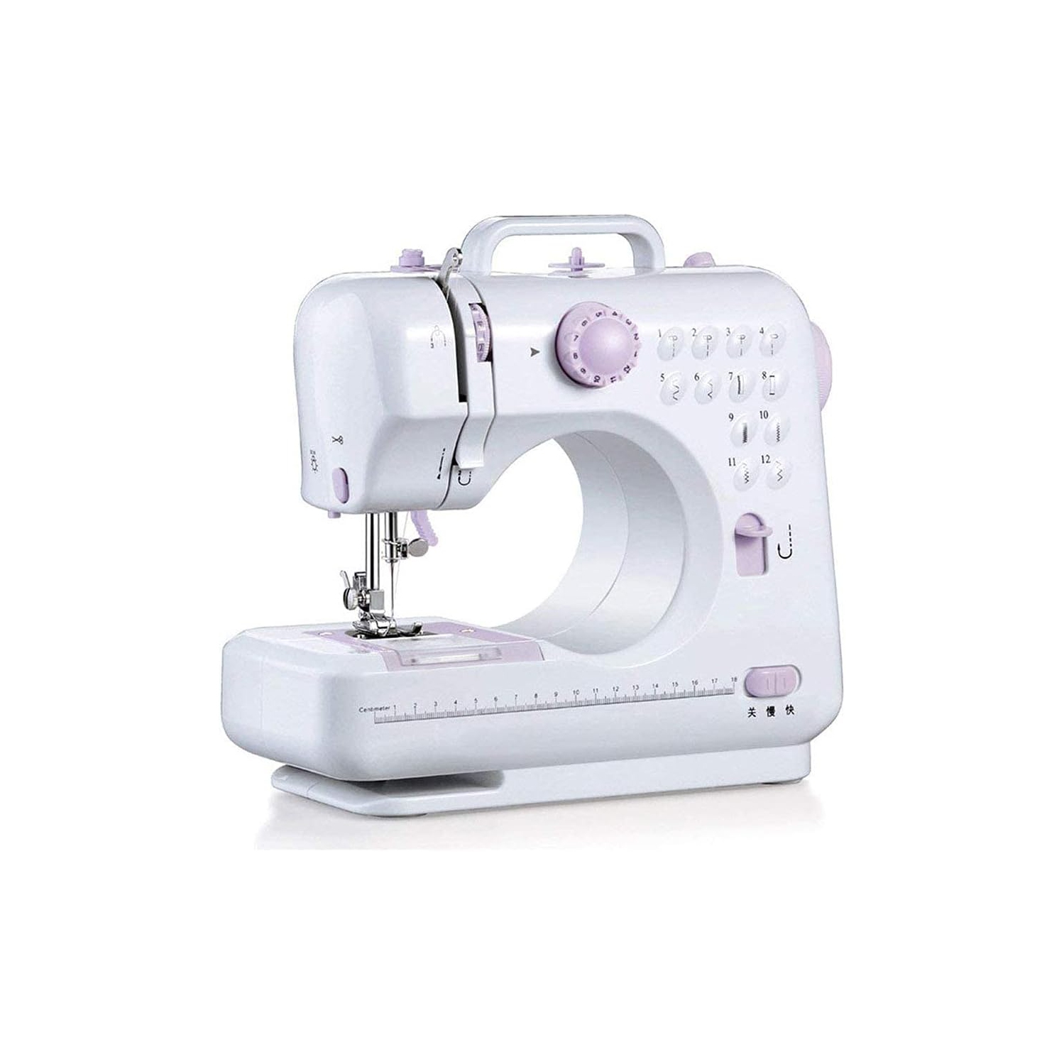 Electric sewing machine portable household sewing machine beginner free arm making mending machine suitable for DIY making portable sewing machine