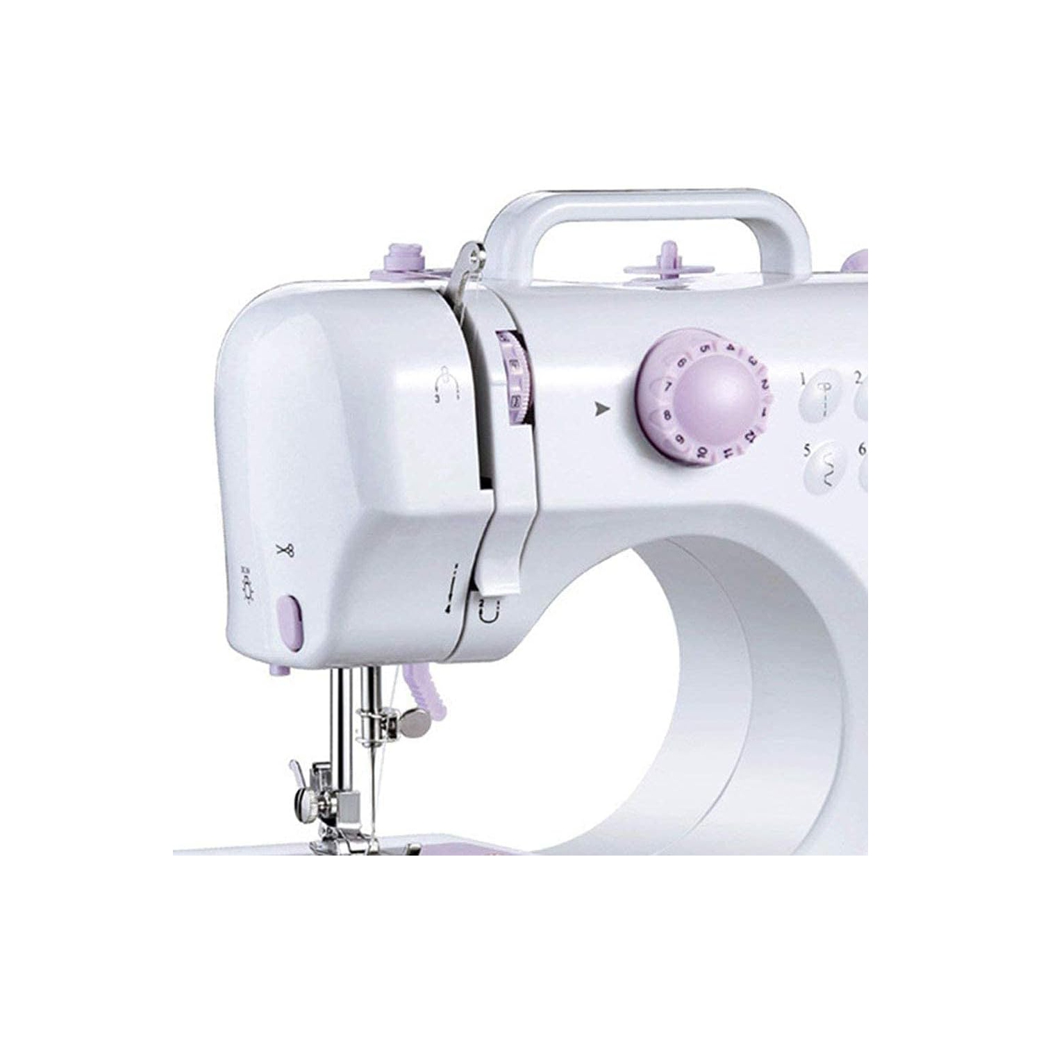Electric sewing machine portable household sewing machine beginner free arm making mending machine suitable for DIY making portable sewing machine
