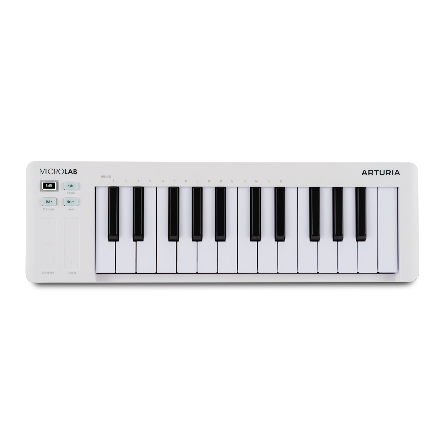 Arturia 25-Key Microlab Mk3 - White