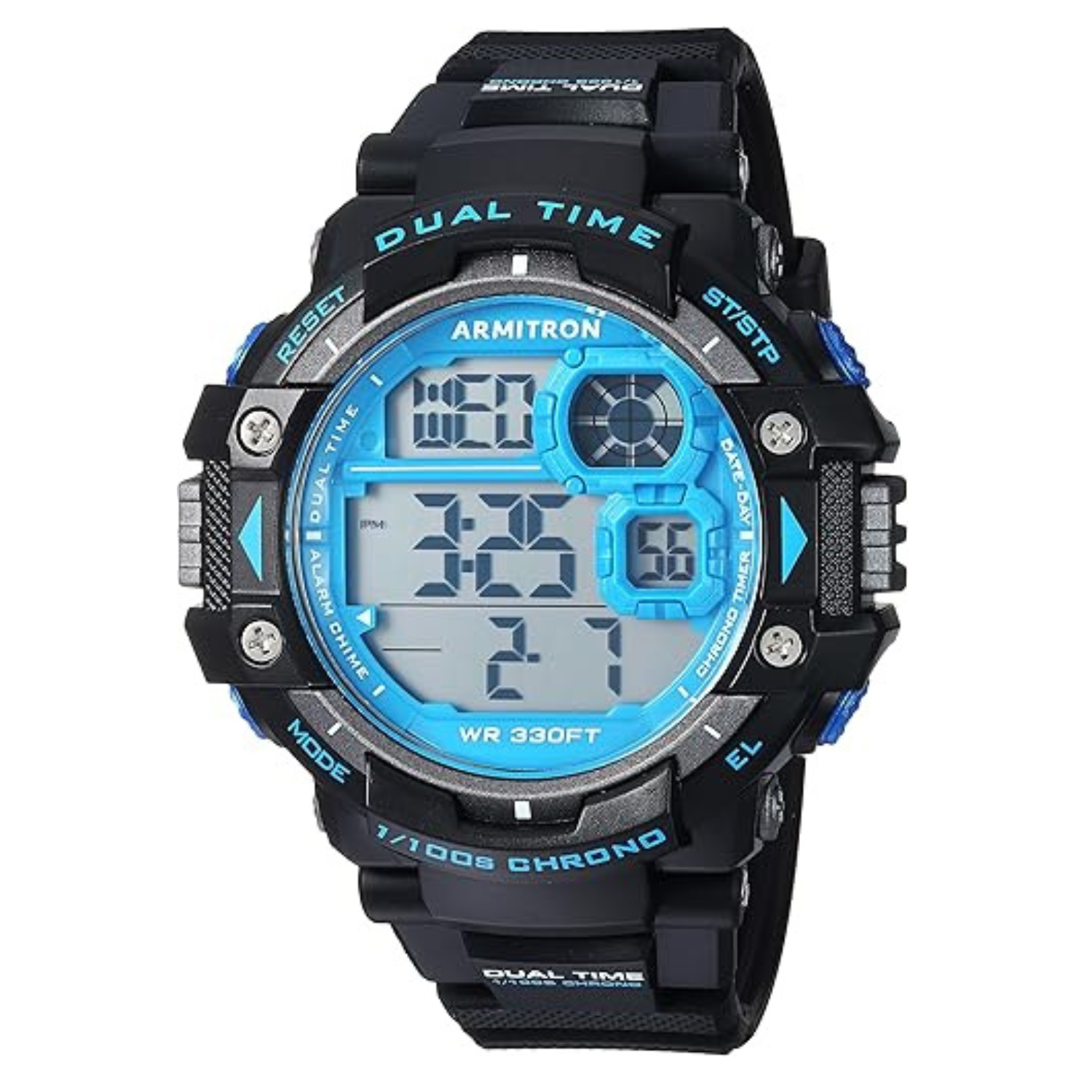 Armitron Sport Men's Digital Chronograph Resin Strap Watch, 40/8309
