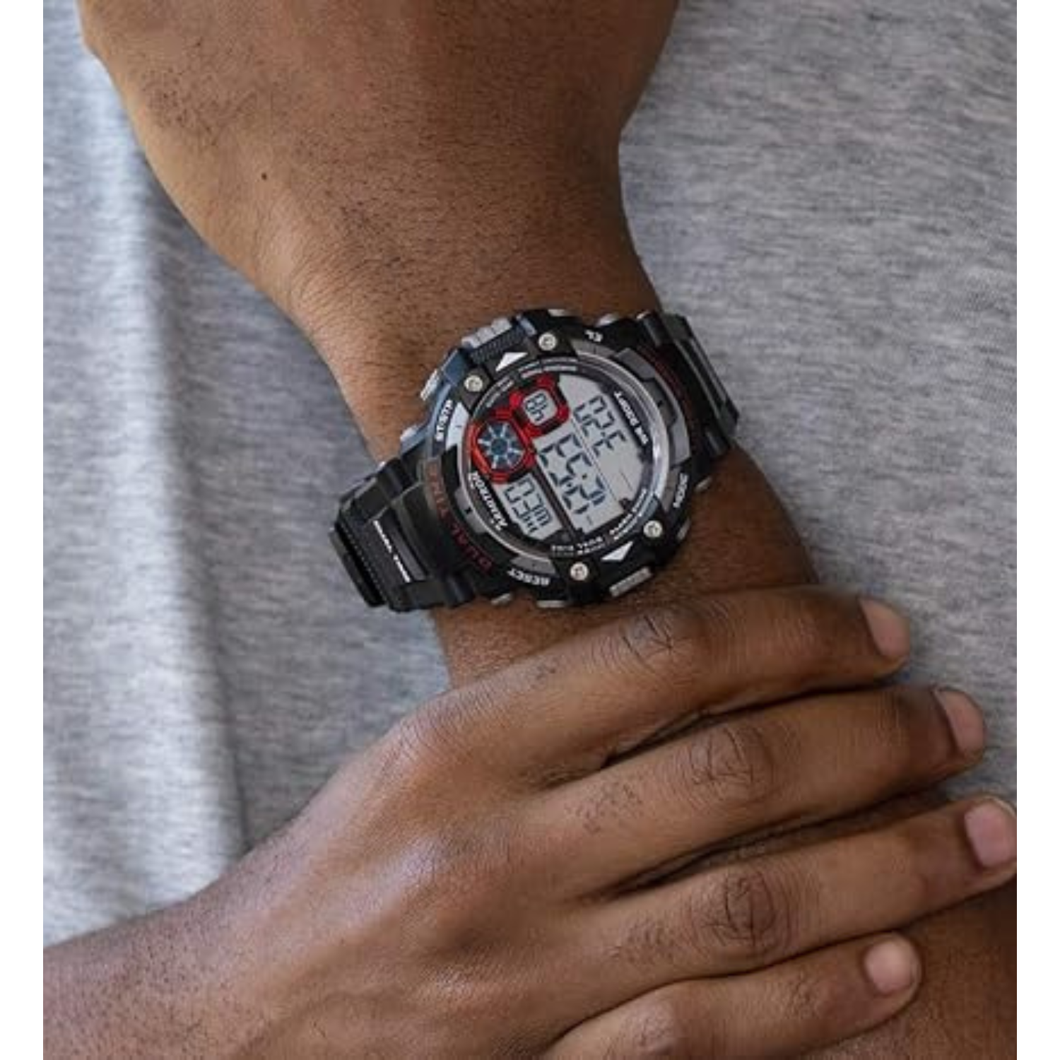 Armitron Sport Men's Digital Chronograph Resin Strap Watch, 40/8309