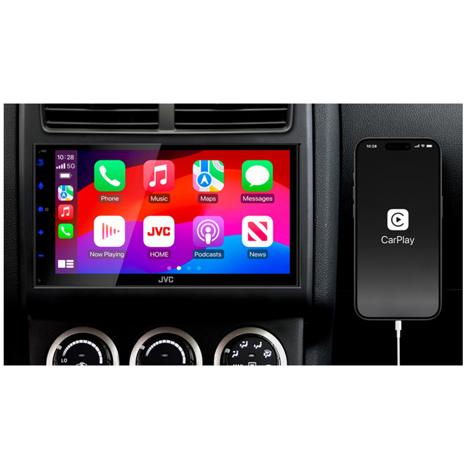 JVC KW-M595BT 6.8”Digital Multimedia Receiver