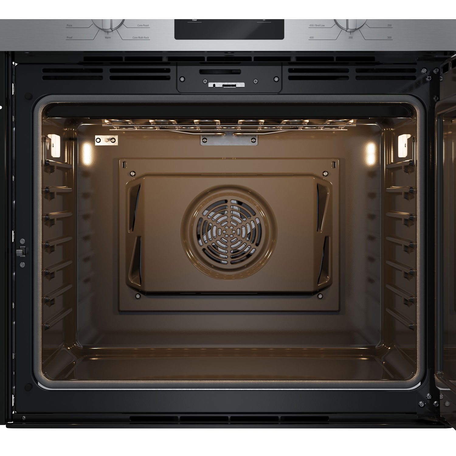 Four mural combiné électrique à convection véritable 4,6 pi³ 30 po de Bosch - Inox