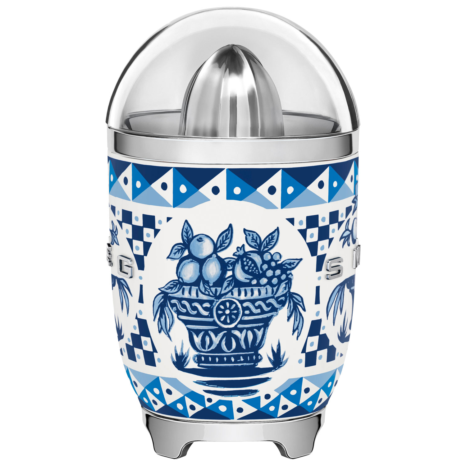 Smeg 50's Style Citrus Juicer - Dolce & Gabanna Collection - Blue Mediterraneo