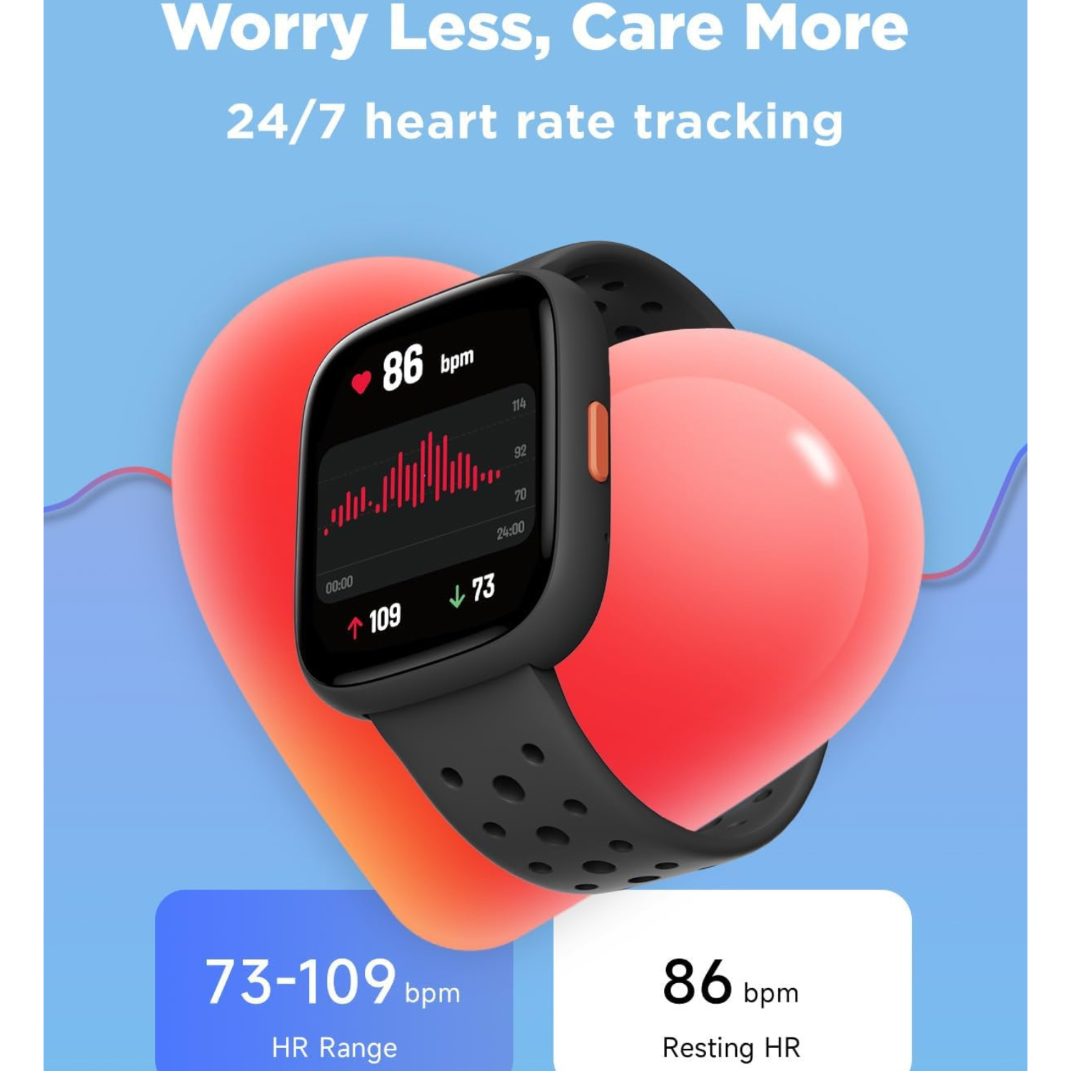 Mehiaz Smart Watch for Kids, 1.8" Fitness Tracker Watch Pedometer, Heart Rate, Sleep Monitor, IP68 Waterproof, Calorie Step Counter, Puzzle Games