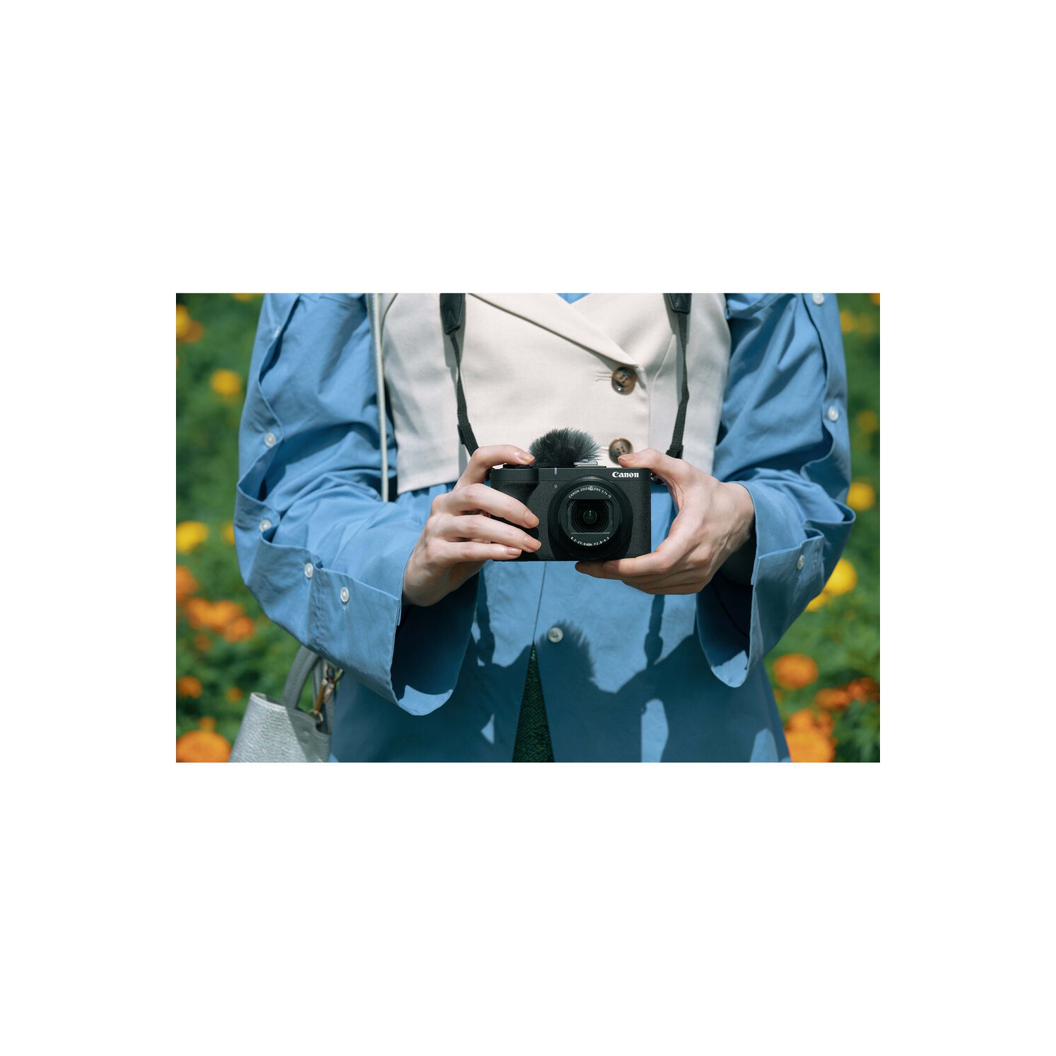 Canon PowerShot V1 4K Camera | 1-Inch Sensor, Flip Screen, Face Tracking - Bundle