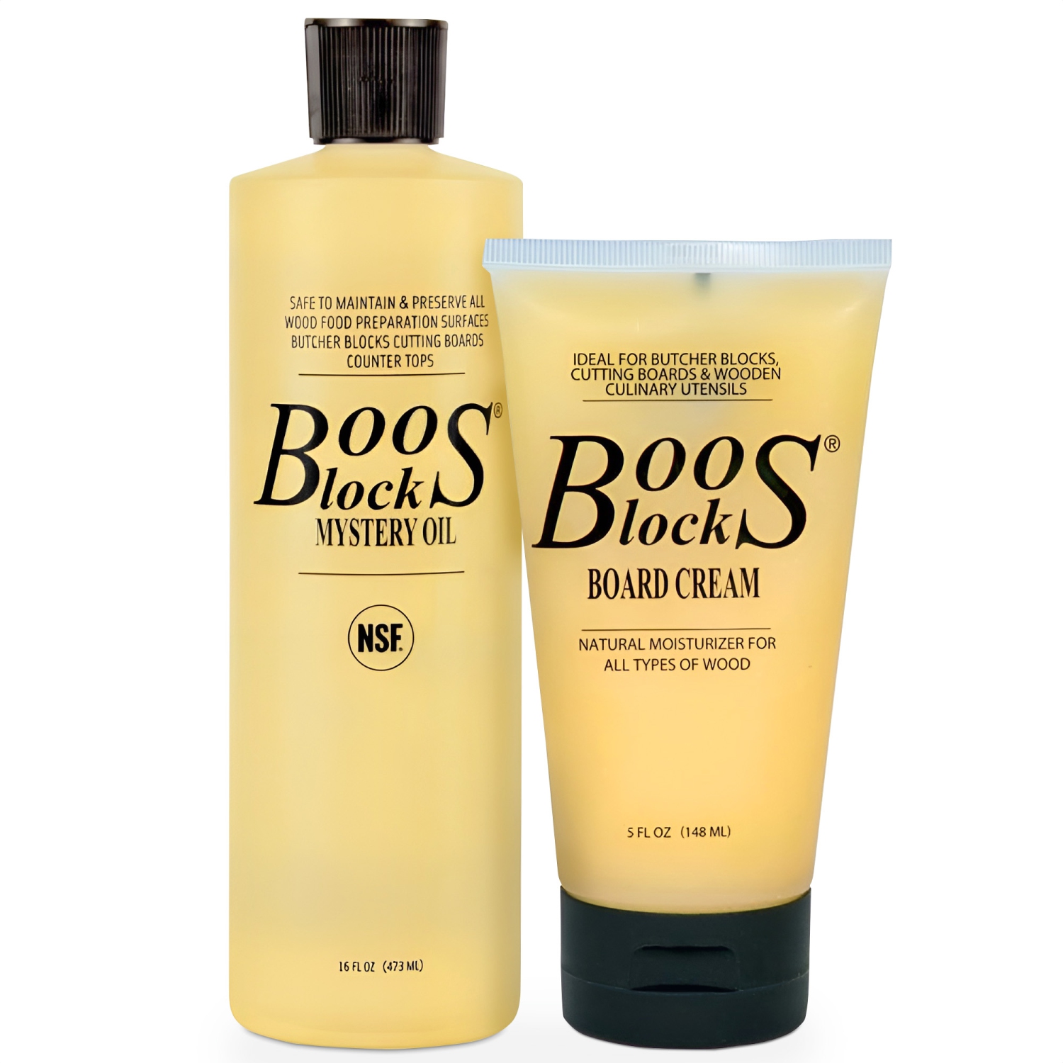 John Boos Mystery Oil and Moisture Cream for Butcher Blocks and Cutting Boards