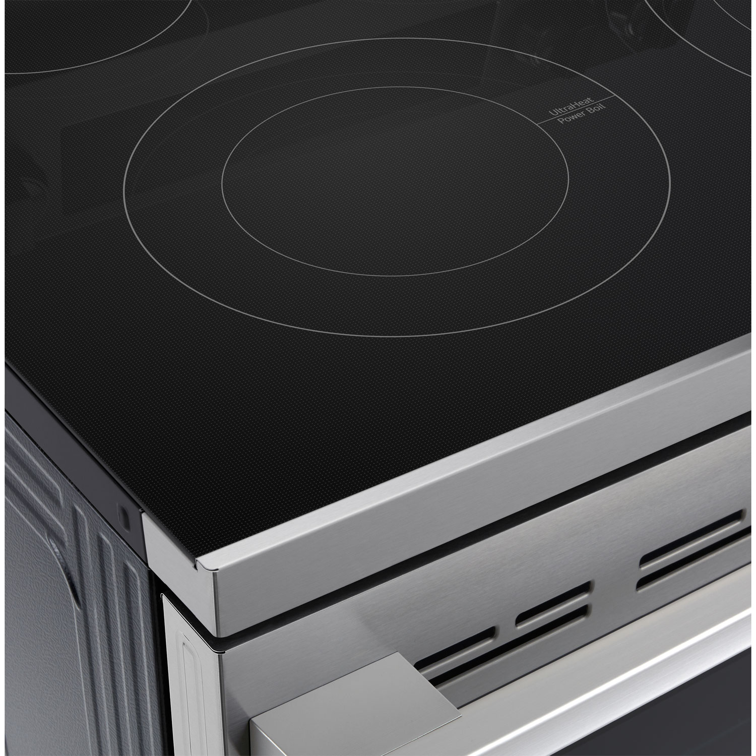 LG 30" 6.3 Cu. Ft. True Convection 5-Element Freestanding Electric Air Fry Range - Stainless Steel
