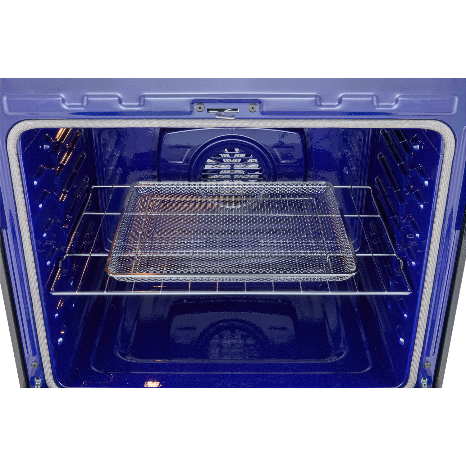 Cuisinière électrique autonome à 5 éléments avec convection véritable et friture à air 6,3 pi³ 30 po de LG - Inox