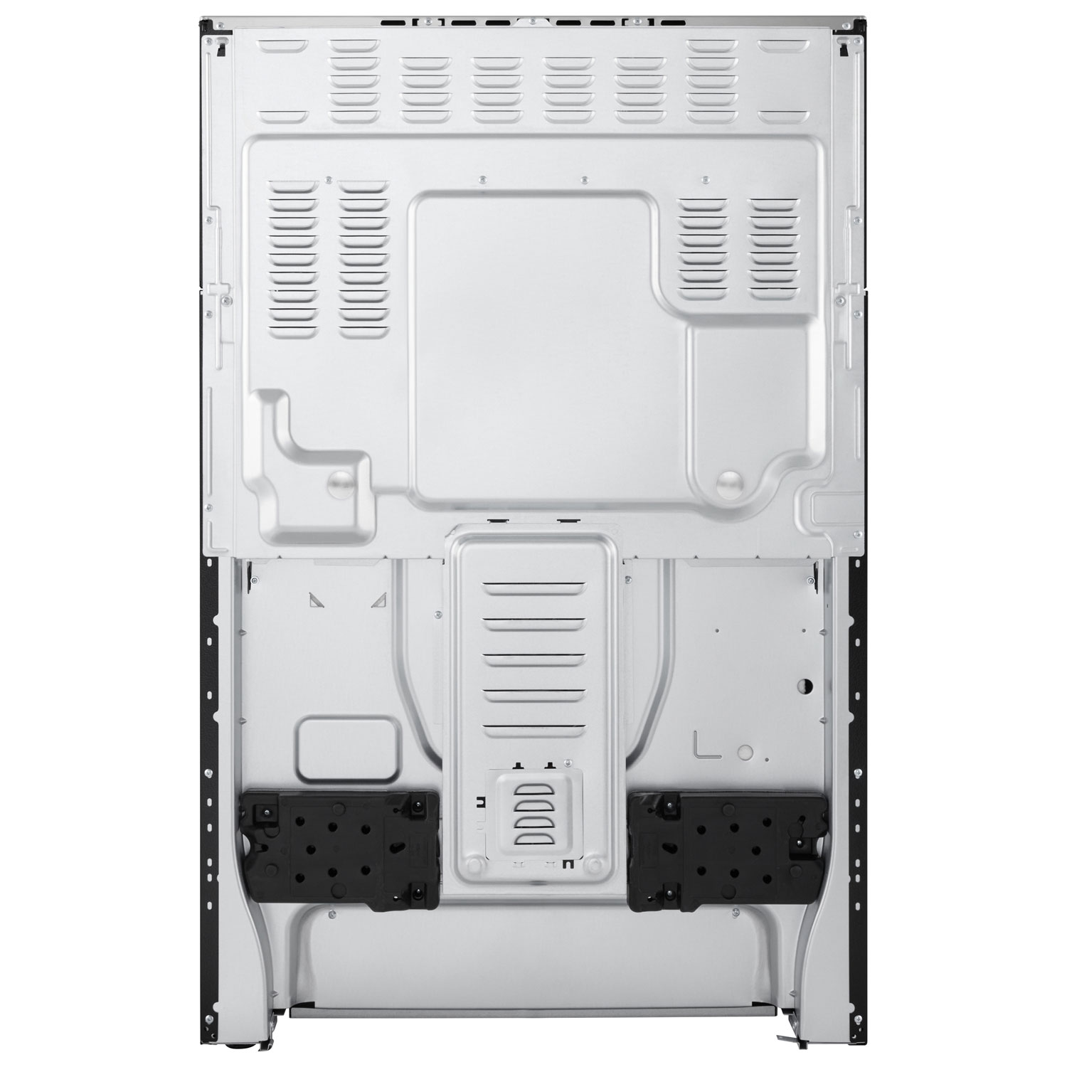 Cuisinière électrique autonome à 5 éléments avec convection véritable et friture à air 6,3 pi³ 30 po de LG - Inox