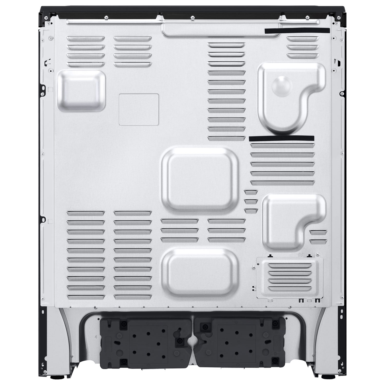 LG 30" 6.3 Cu. Ft. True Convection 5-Element Slide-In Electric Air Fry Range - Black Stainless Steel