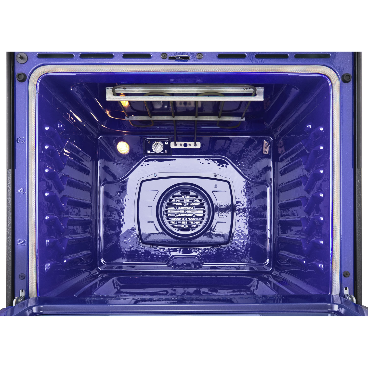 LG 30" 6.3 Cu. Ft. Fan Convection 5-Element Slide-In Electric Air Fry Range - Black Stainless Steel