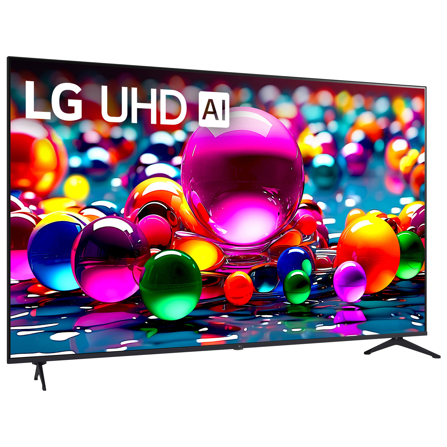 Téléviseur intelligent DEL HDR UHD 4K AI de 86 po UA7700 de LG - 2025