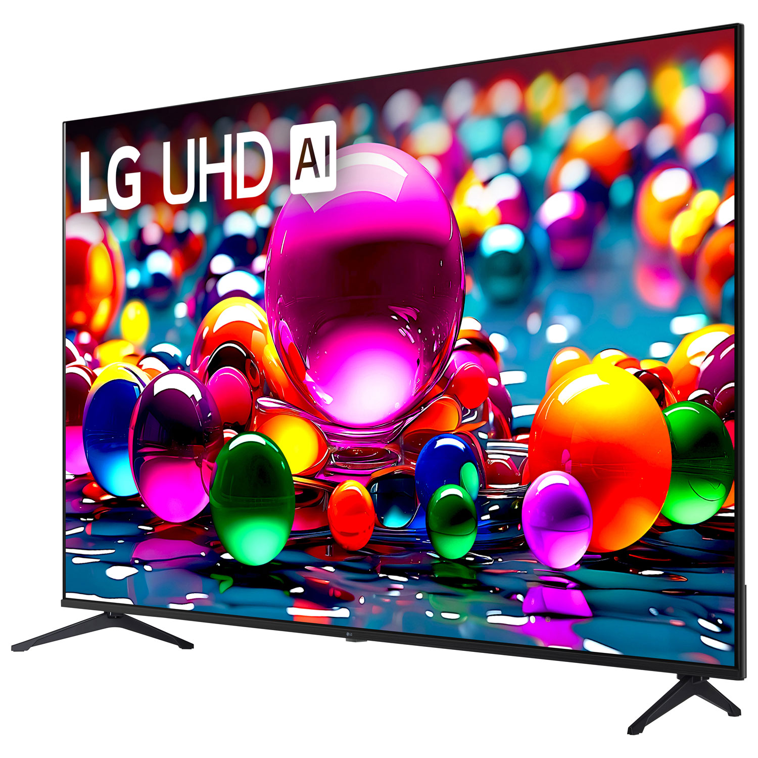 Téléviseur intelligent DEL HDR UHD 4K AI de 75 po UA7700 de LG - 2025