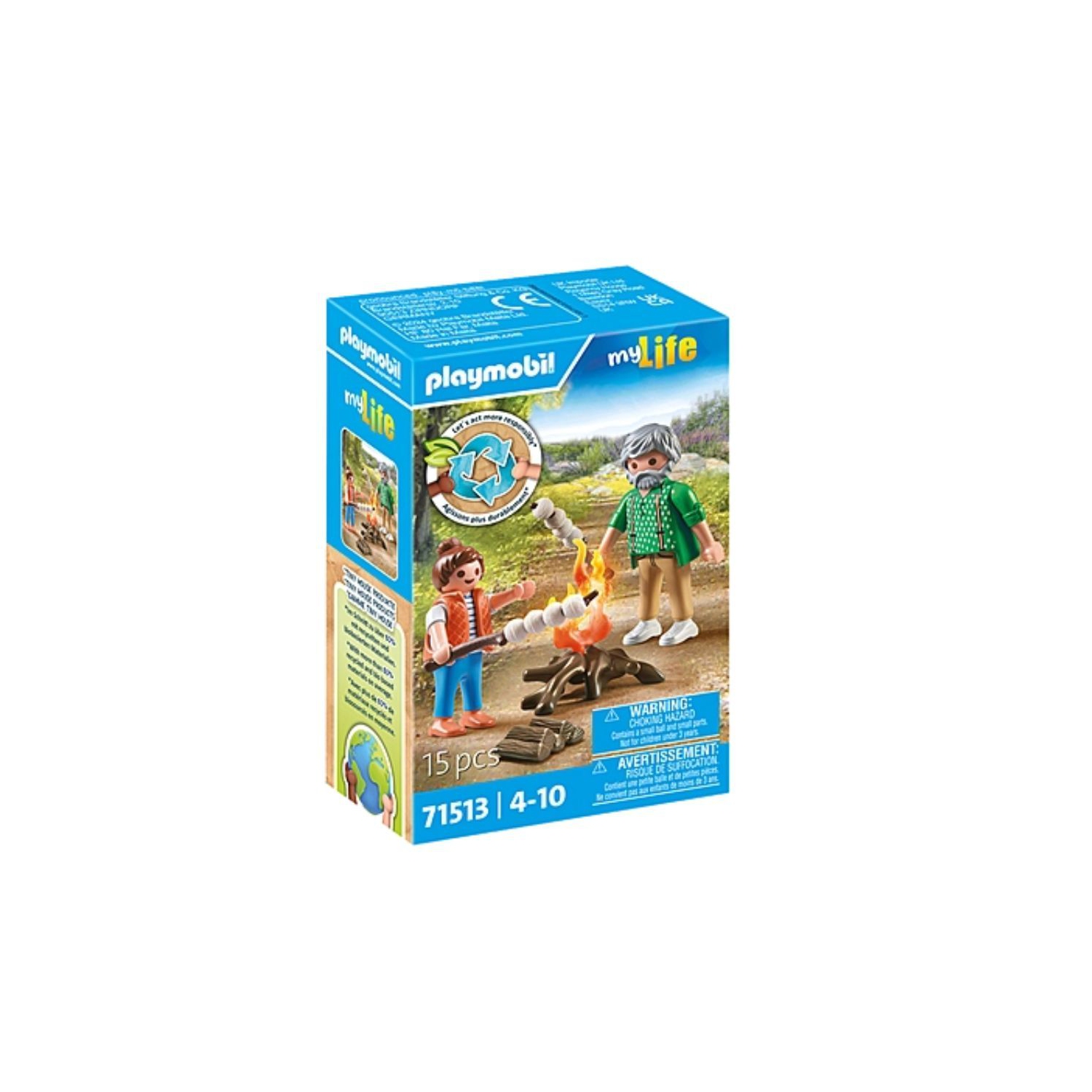 Playmobil My Life - Campfire w/ Marshmallows