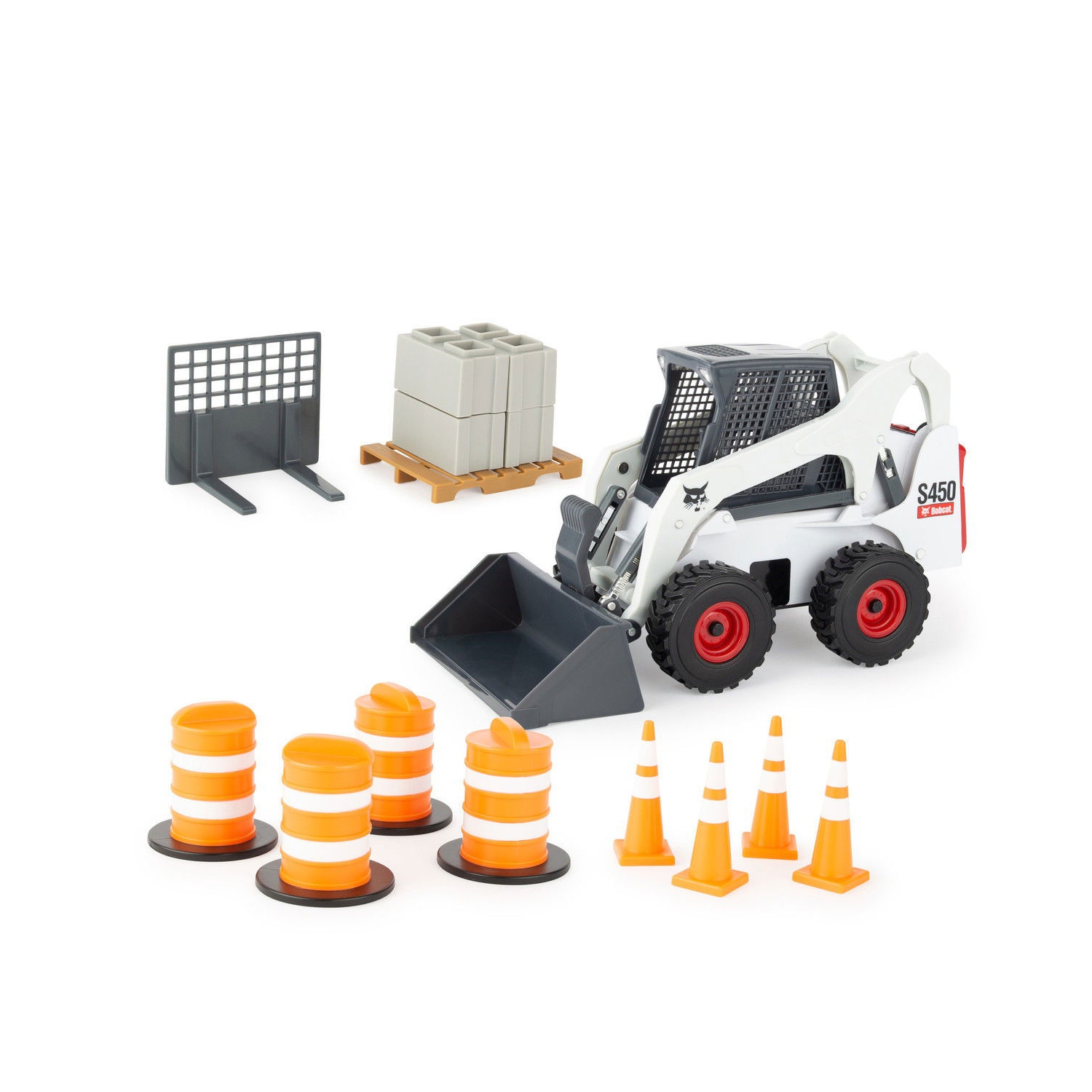 1:16 Big Farm Bobcat Skid Loader Set