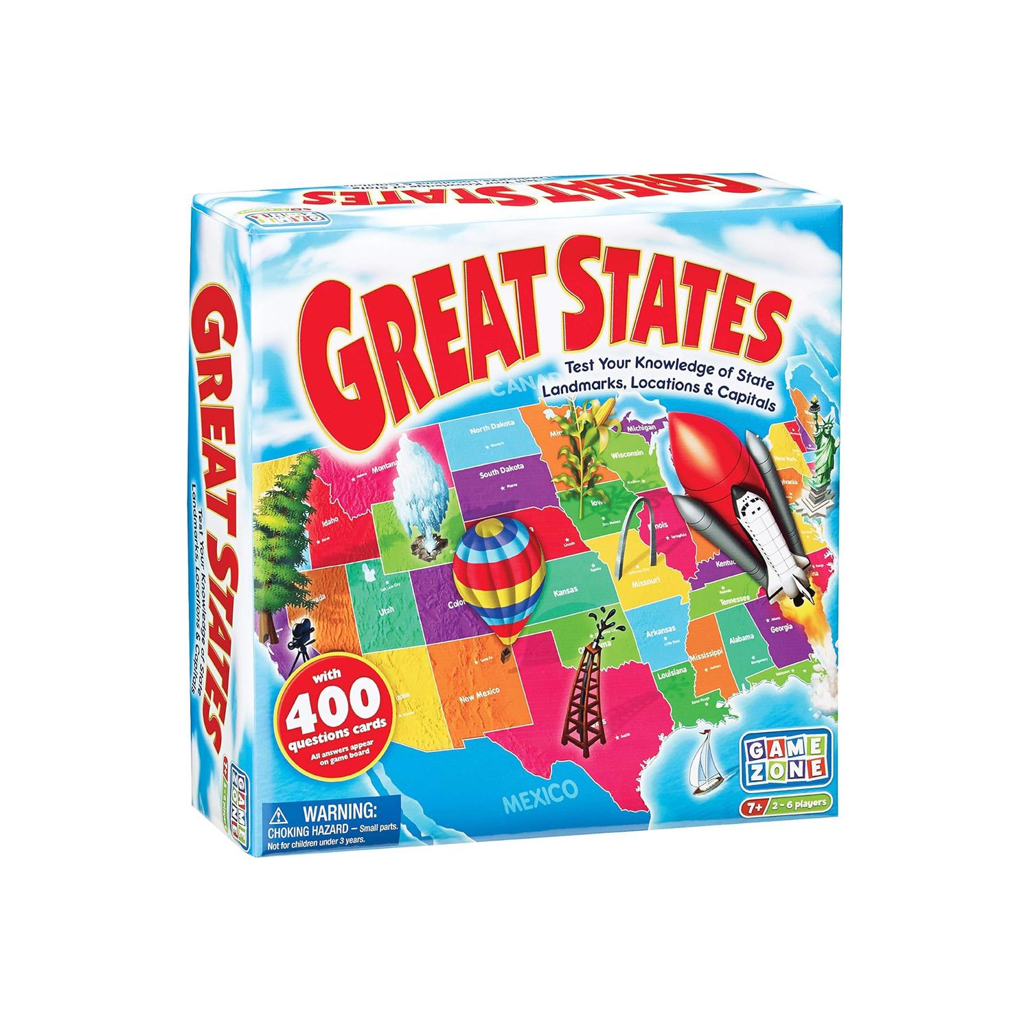 Great States Geography Board Game