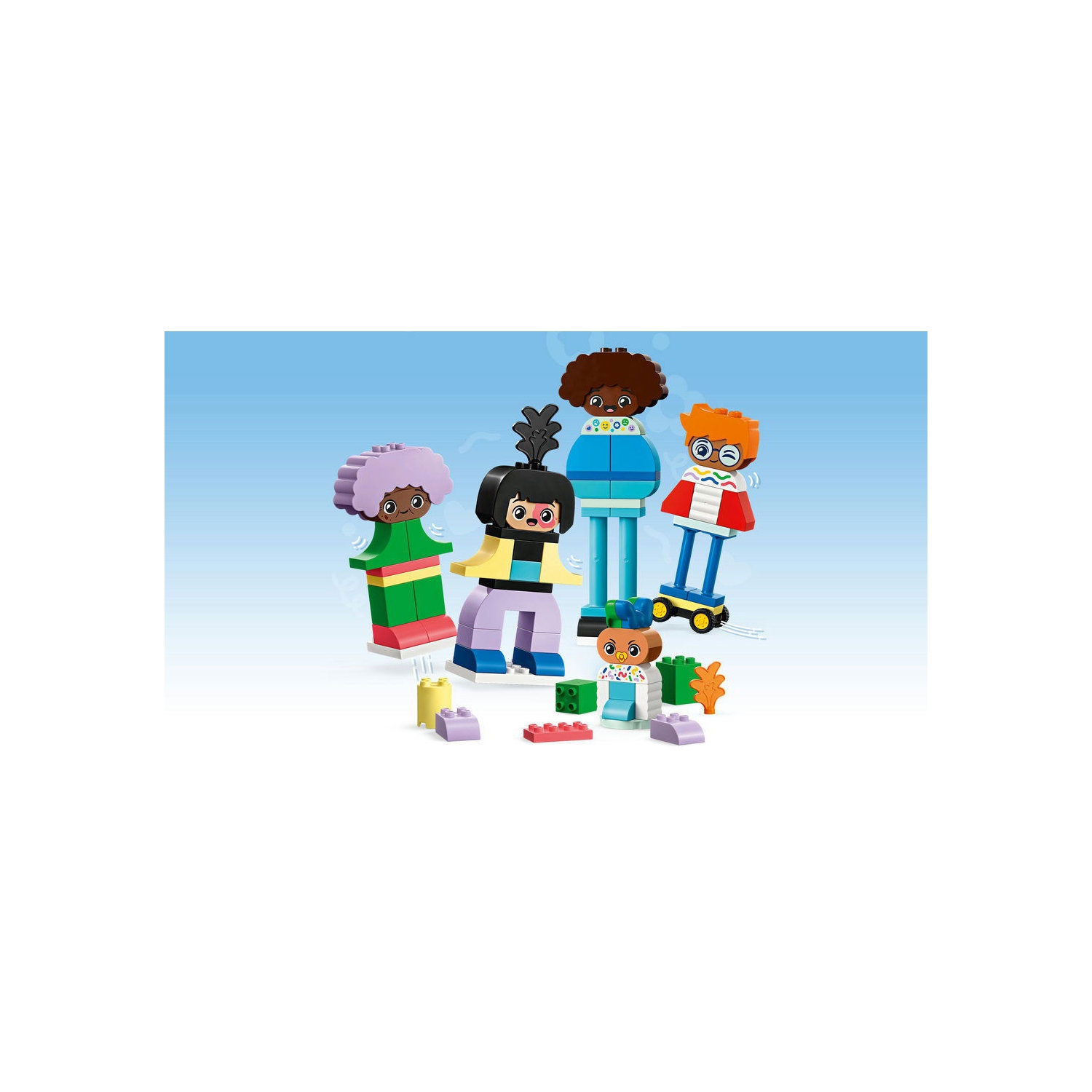 LEGO Duplo - Les gens à construire avec de grandes émotions - 10423