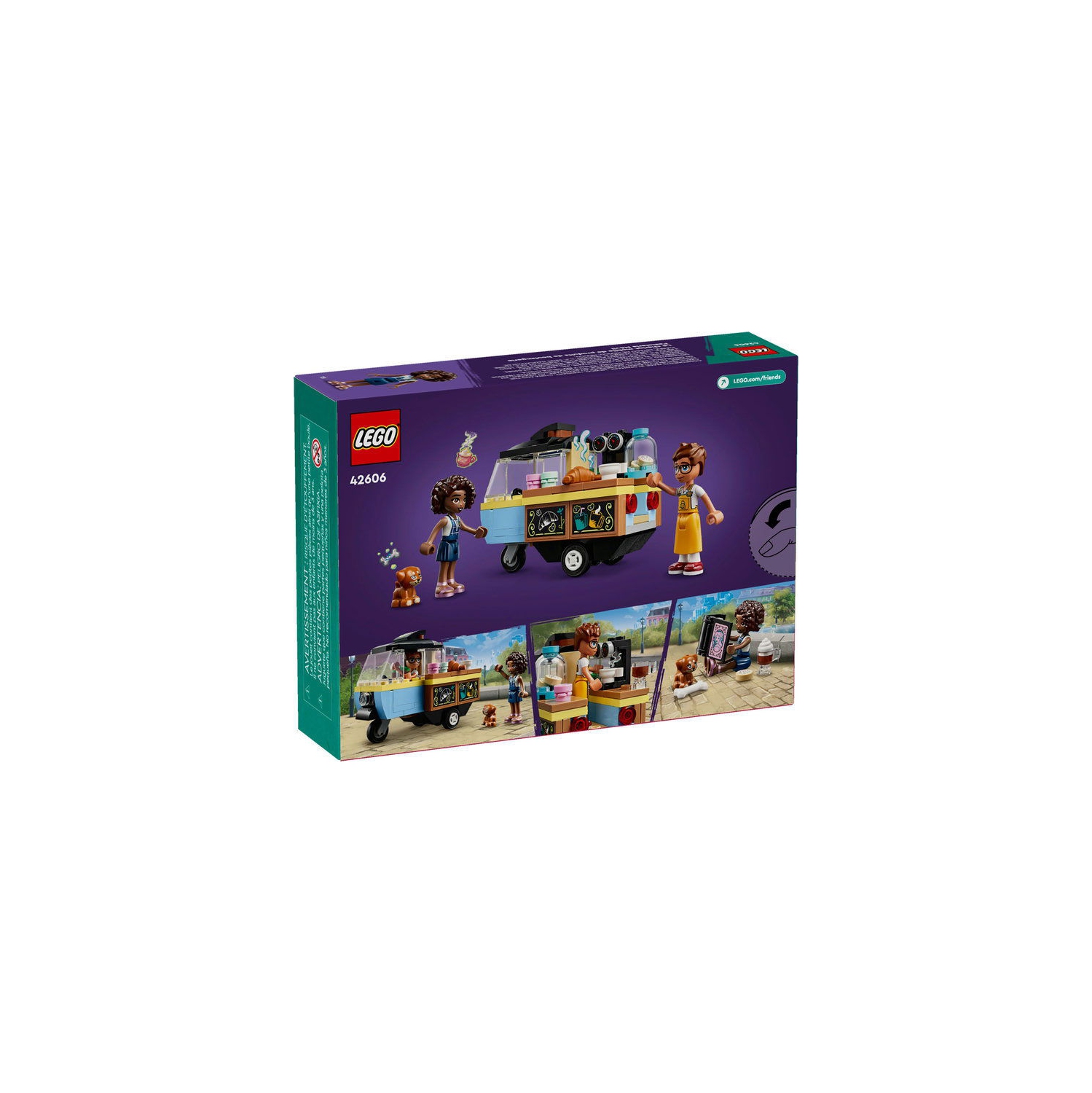 Lego Friends Mobile Bakery Food Cart V39 - 42606