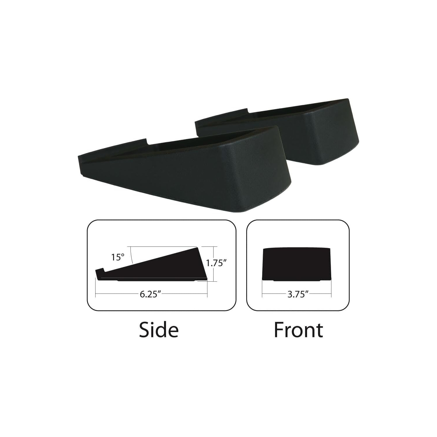 Audioengine DS1 Desktop Speaker Stands – Vibration Damping, Tilted Silicone Stands for A1, A2+, HD3 or Similar Speakers