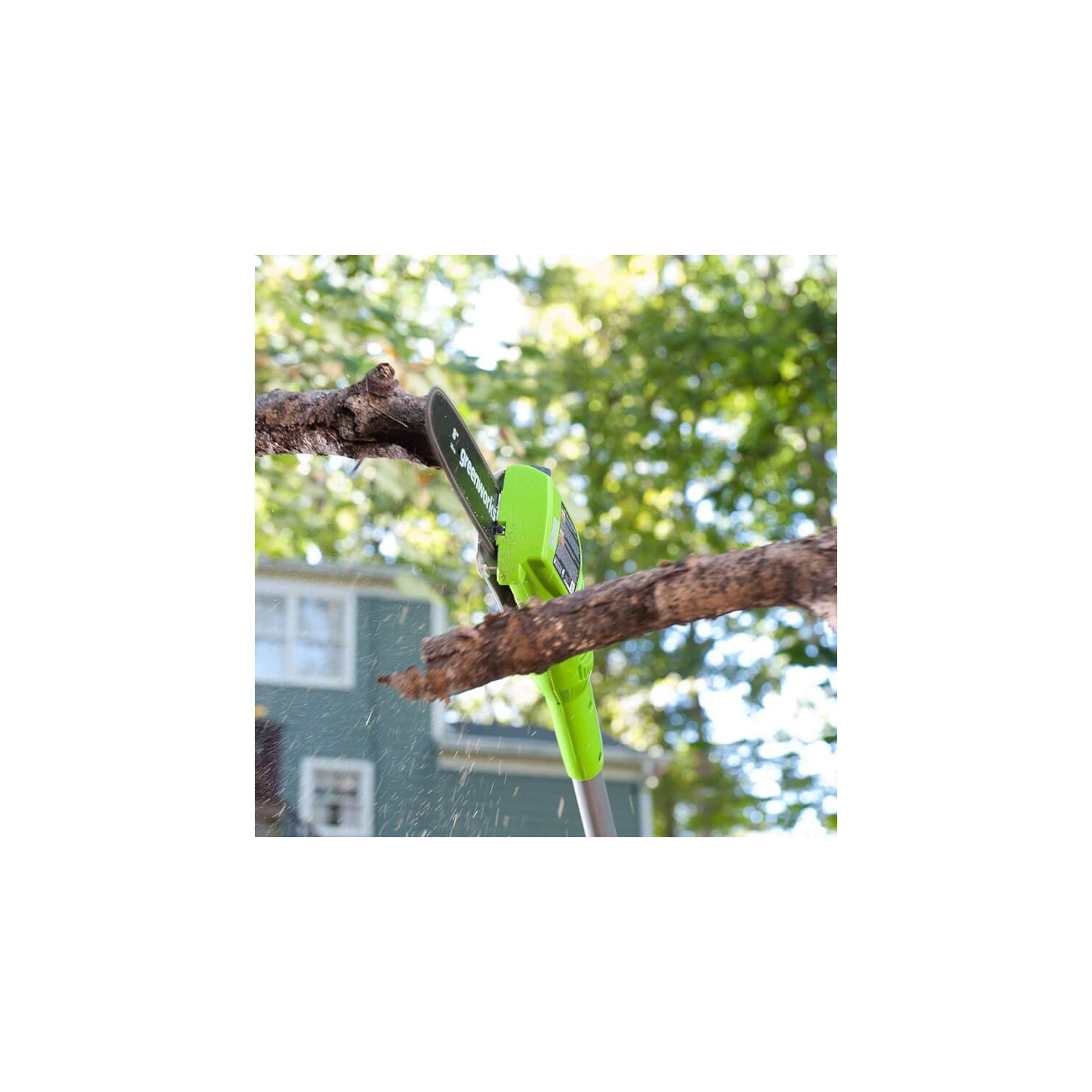 Greenworks 40V 8" Pole Saw, Battery and Charger Not Included