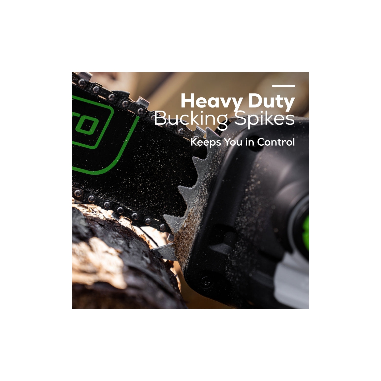 Scie à chaîne 80&nbsp;V de 18&nbsp;po de 2e génération de Greenworks, batterie 4,0&nbsp;Ah et chargeur rapide inclus