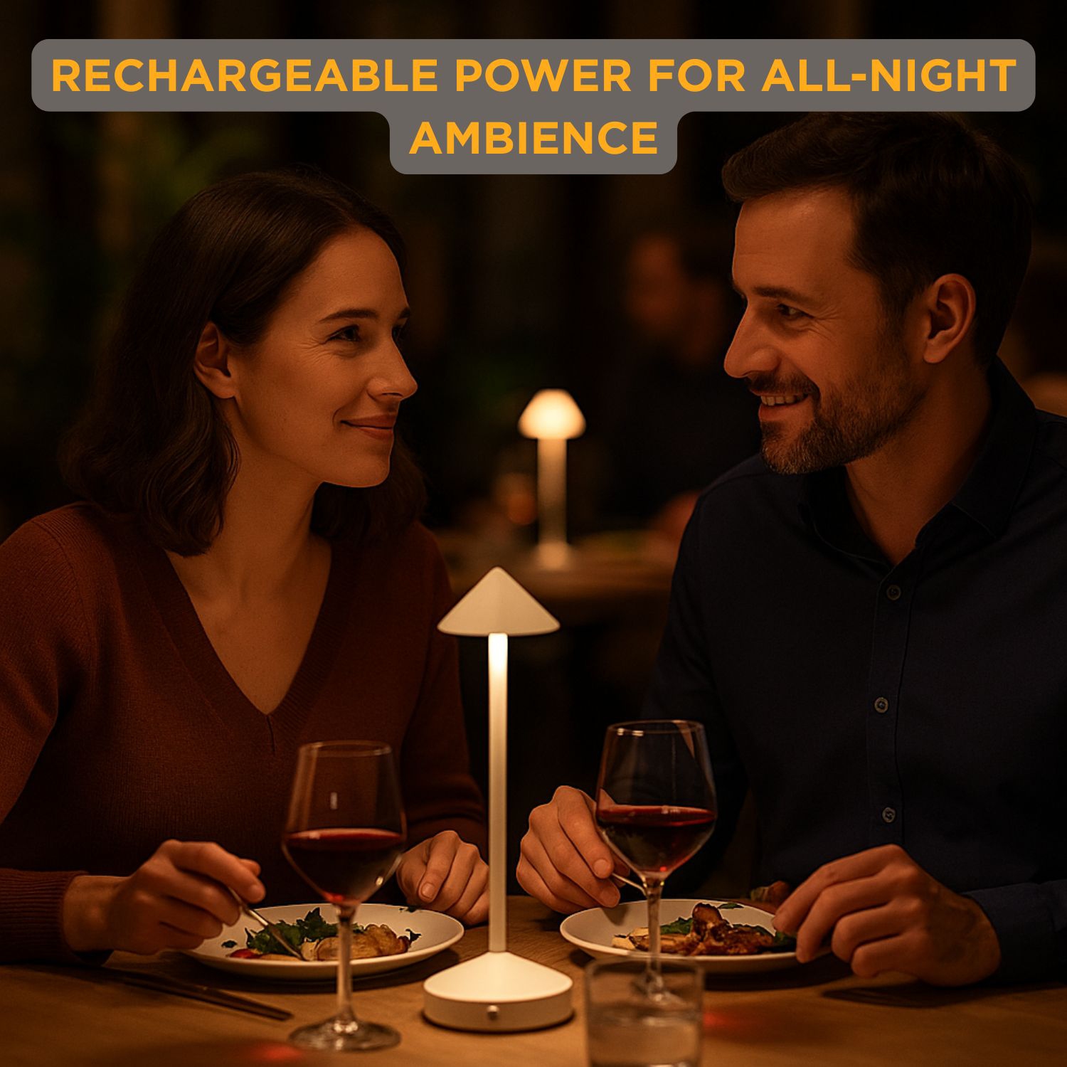 Abbott – Lampe de table à flèche mince LED, lampe rechargeable sans fil, élégant éclairage portatif pour bureau ou table de chevet, 11,5 po,