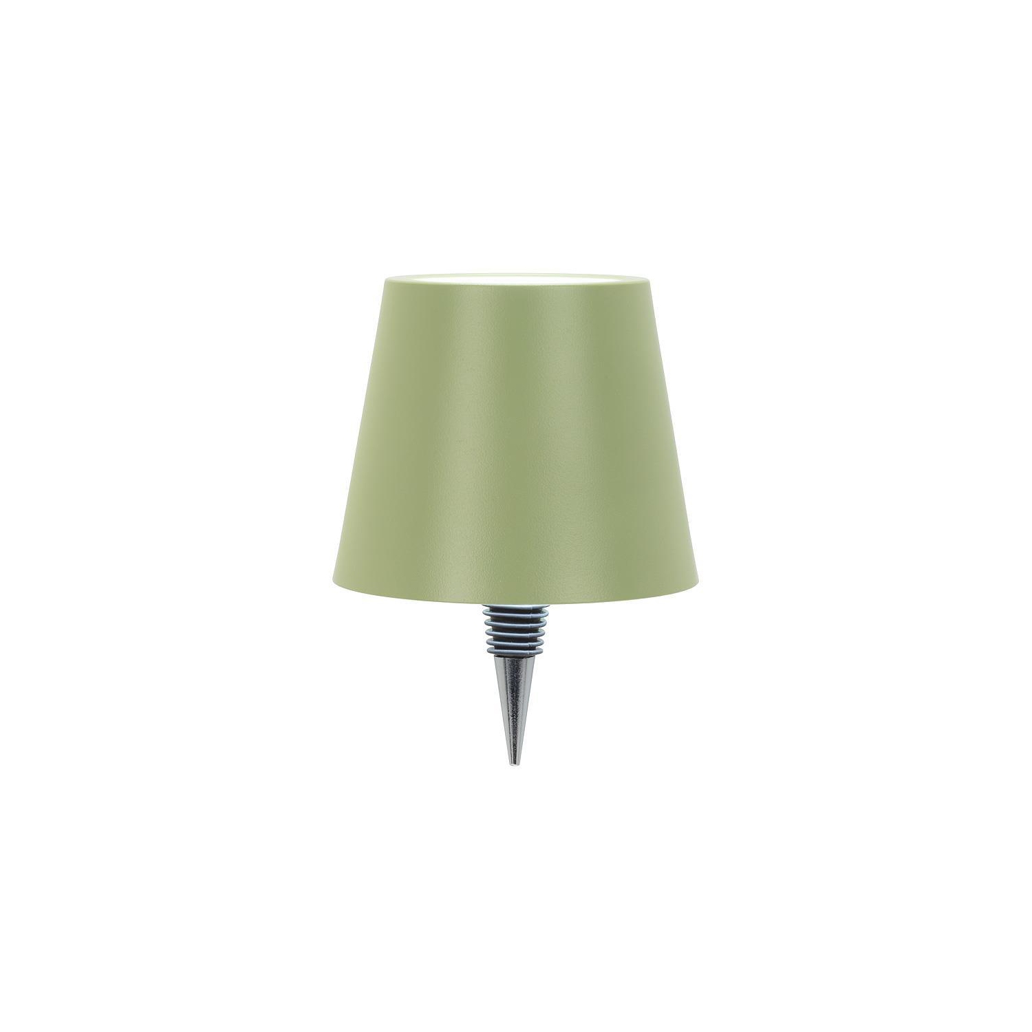 Abbott |Classic Shade LED Bottle Stopper Light- 5"H- Green