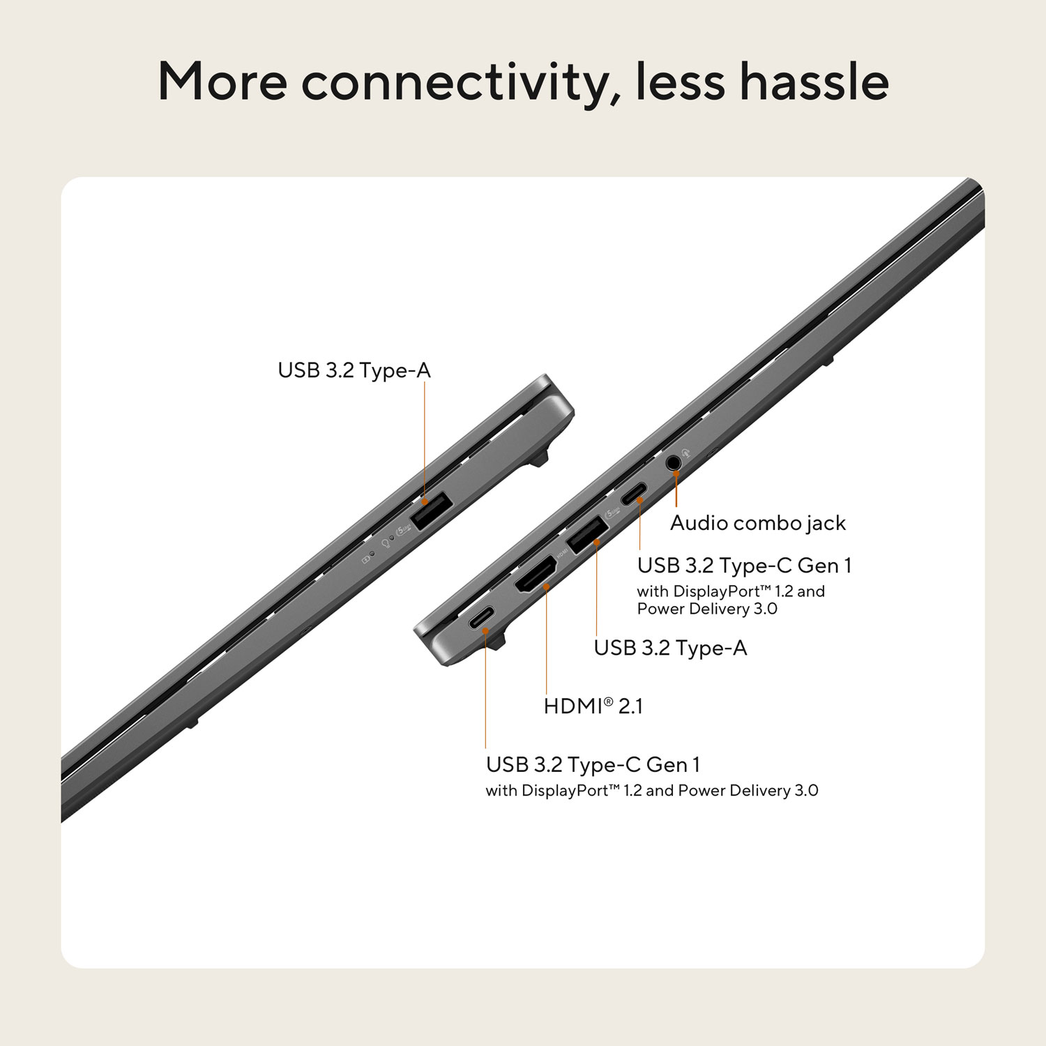 ASUS Vivobook S16 16" AI Laptop - Matte Grey