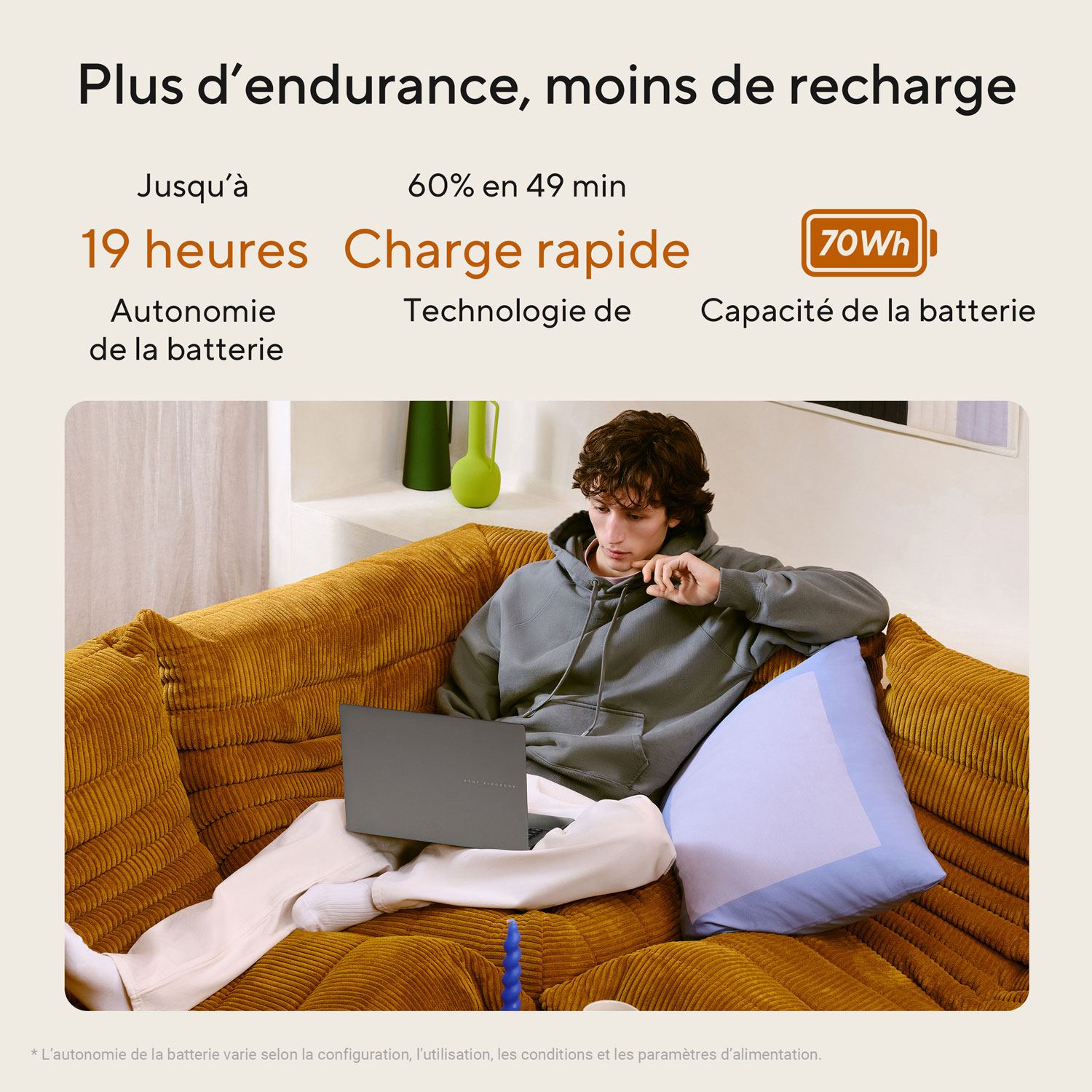 ASUS Vivobook S16 16" AI Laptop - Matte Grey