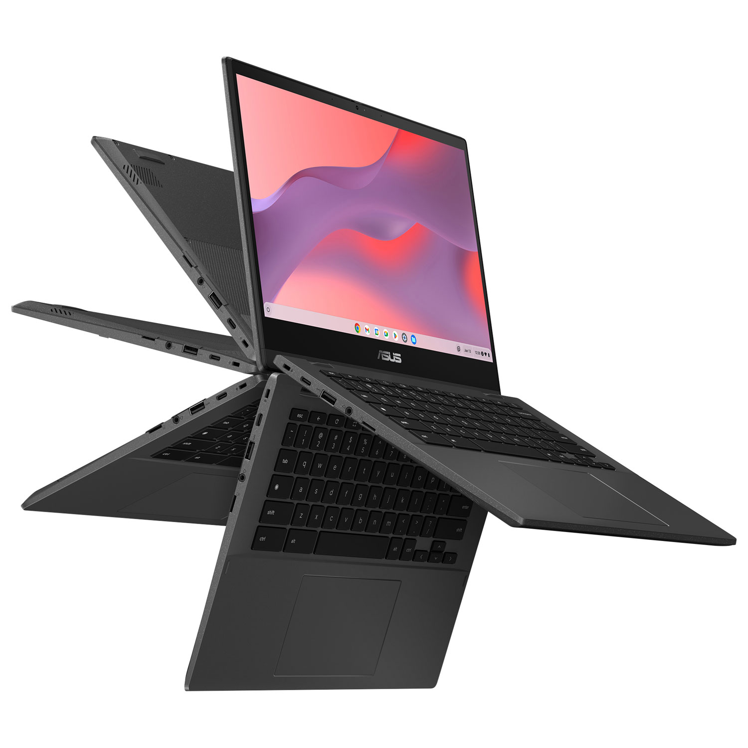 Chromebook à écran tactile de 14 po CM14 Flip d'ASUS avec 3 mois de forfait Google AI Pro