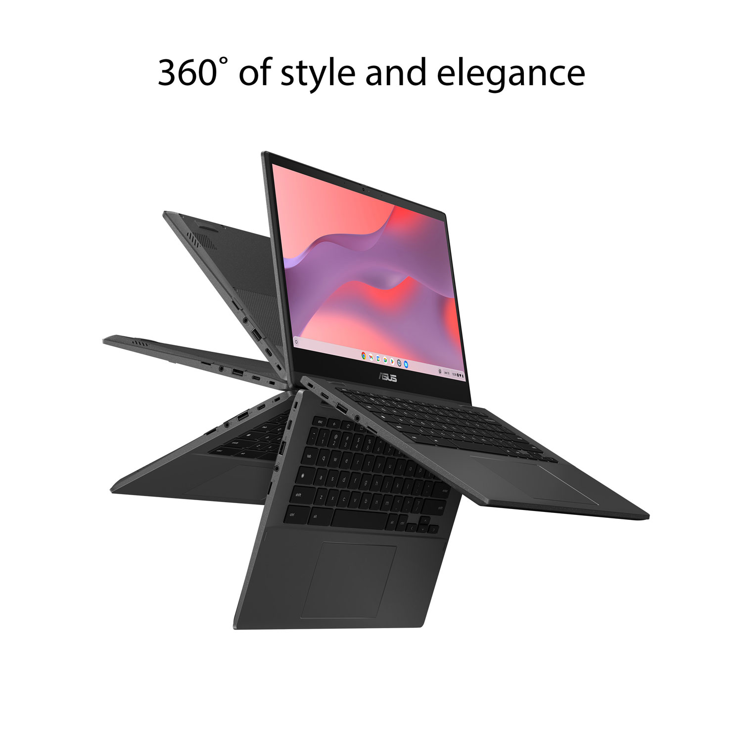 Chromebook à écran tactile de 14 po CM14 Flip d'ASUS avec 3 mois de forfait Google AI Pro