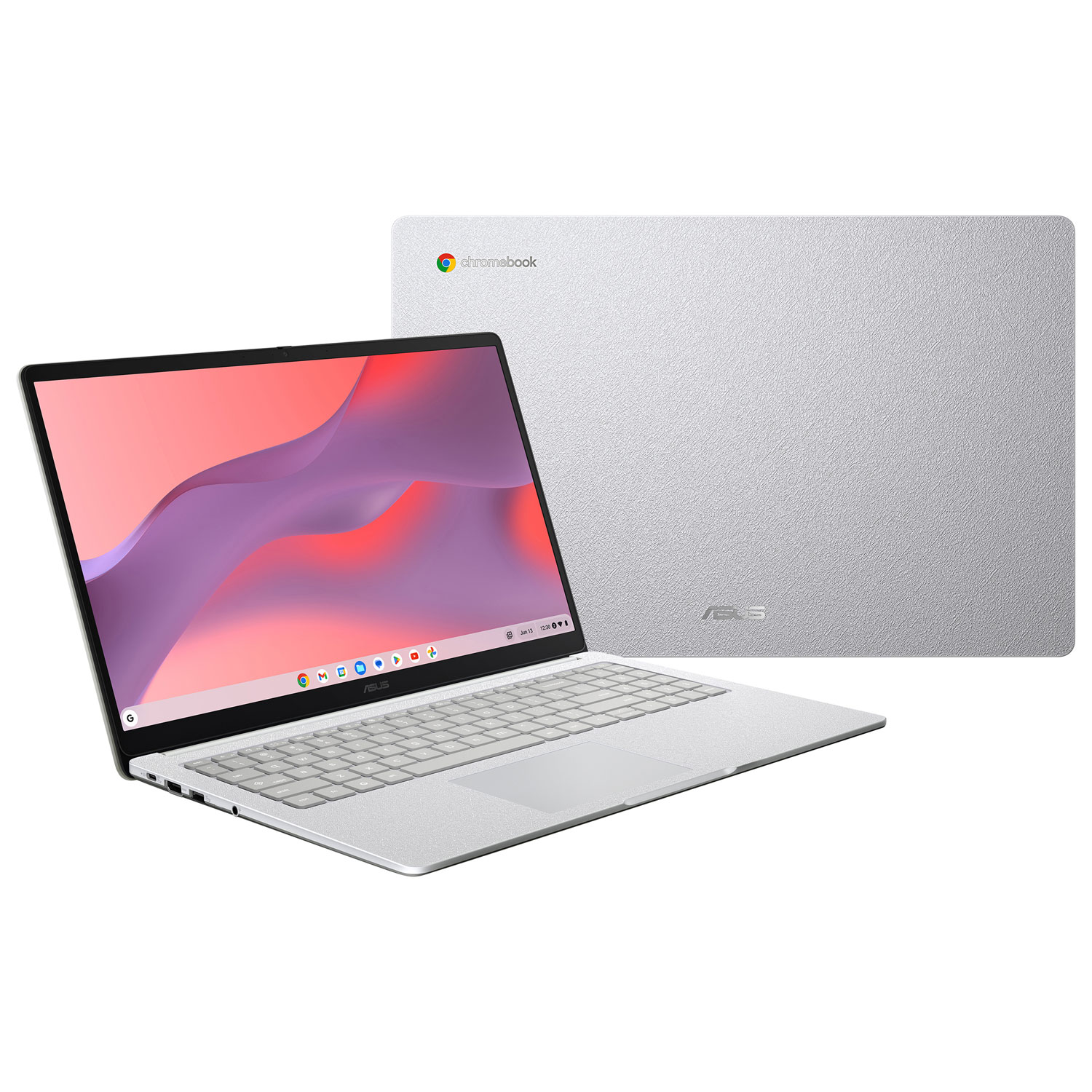 Chromebook CX15 de 15,6 po d'ASUS avec 3 mois de forfait Google AI Pro - Gris pur