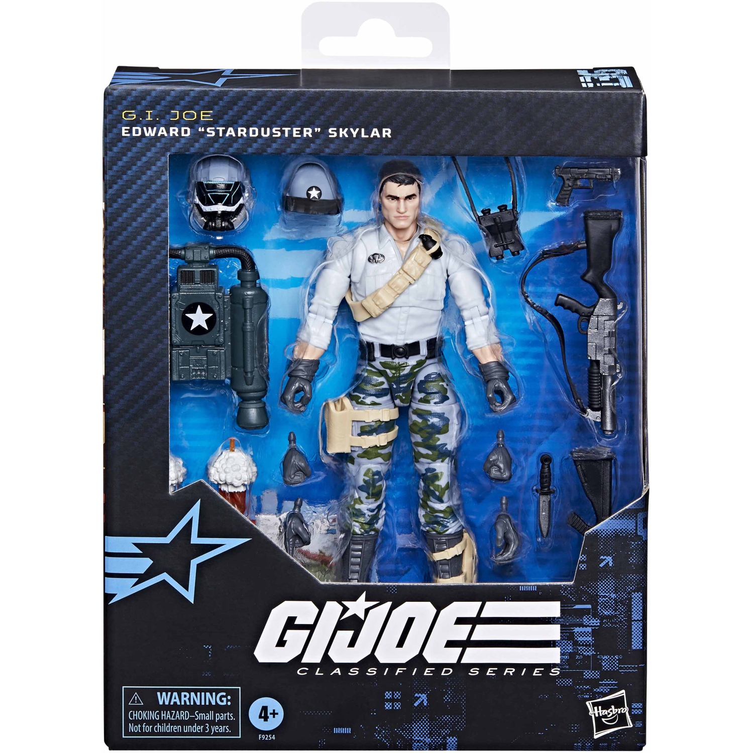 G.I. Joe Classified 6&nbsp;po Figurine d'action de luxe exclusive - Starduster Edward Skyklar n° 136