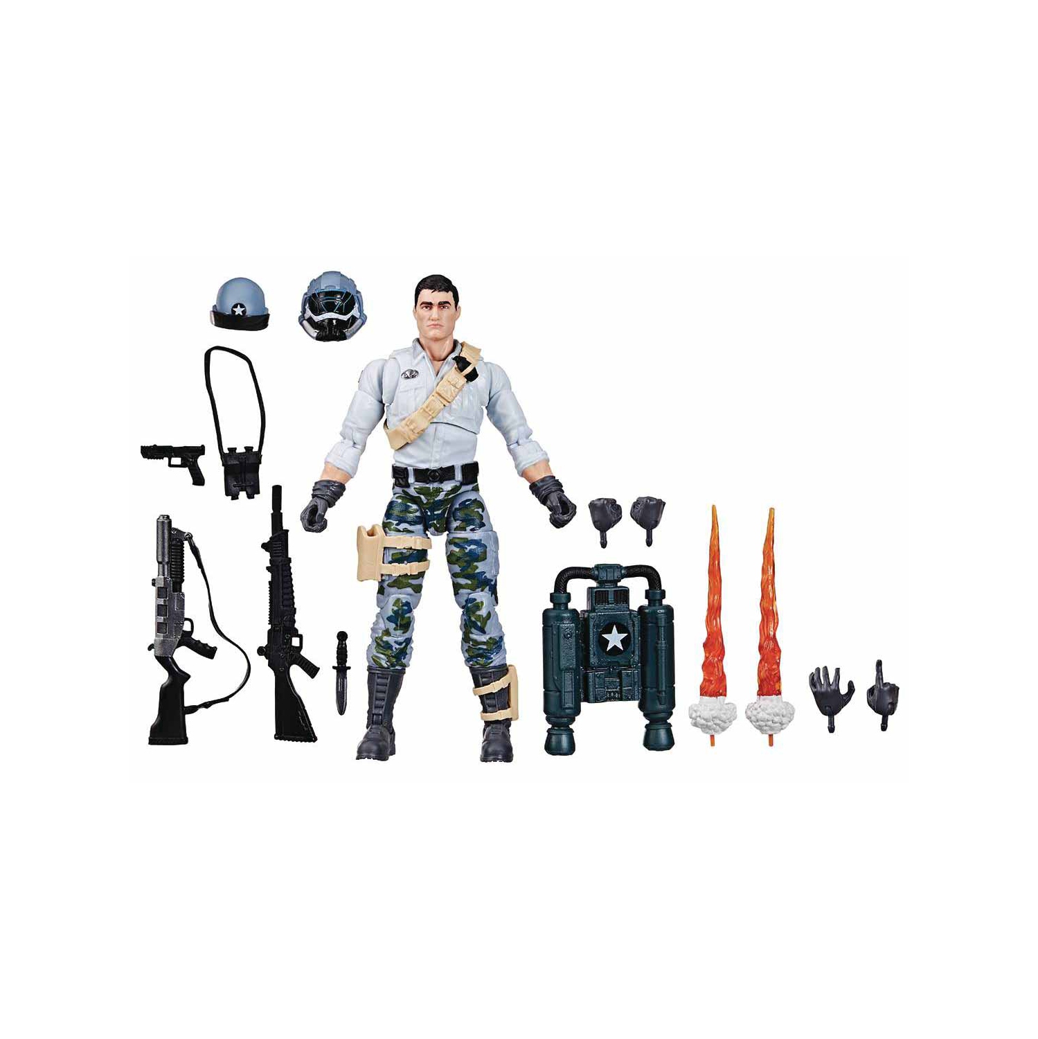 G.I. Joe Classified 6&nbsp;po Figurine d'action de luxe exclusive - Starduster Edward Skyklar n° 136