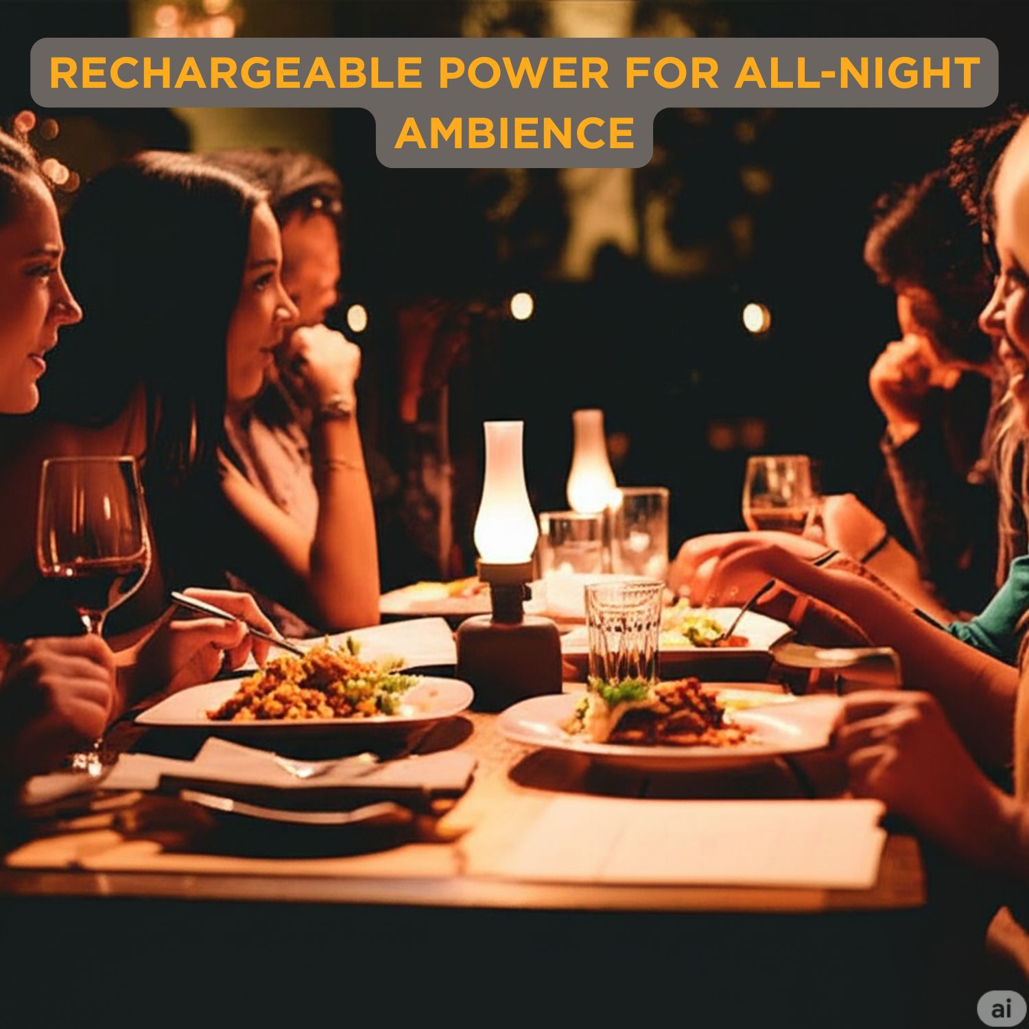 Lampe de table Abbott LED avec cheminée en verre lustré|10,5 po, ampoule Edison à intensité réglable|éclairage d'appoint intérieur/extérieur,