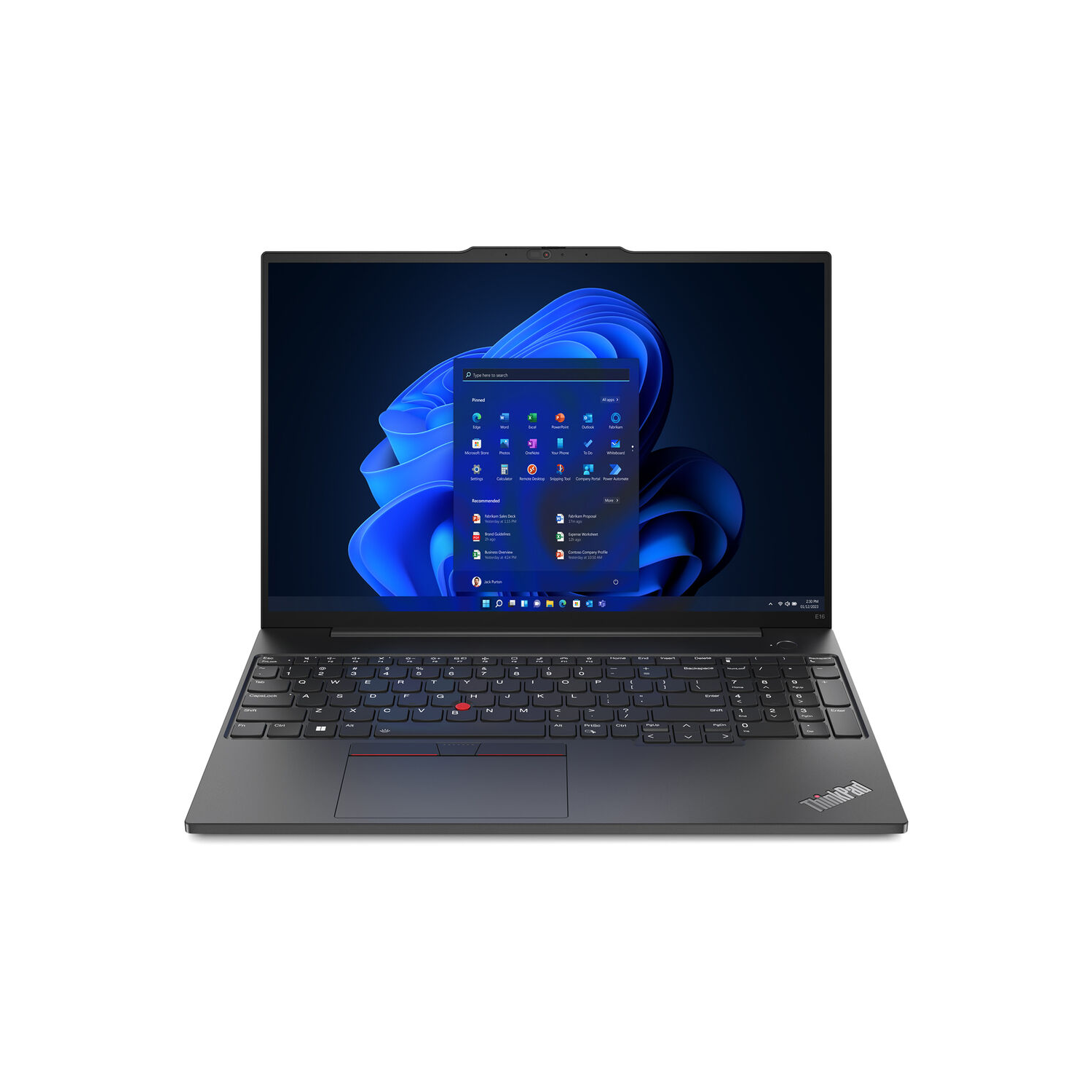 Lenovo ThinkPad E16 Gen 1 Laptop, 14-Core Intel Core i7-13700H, 16