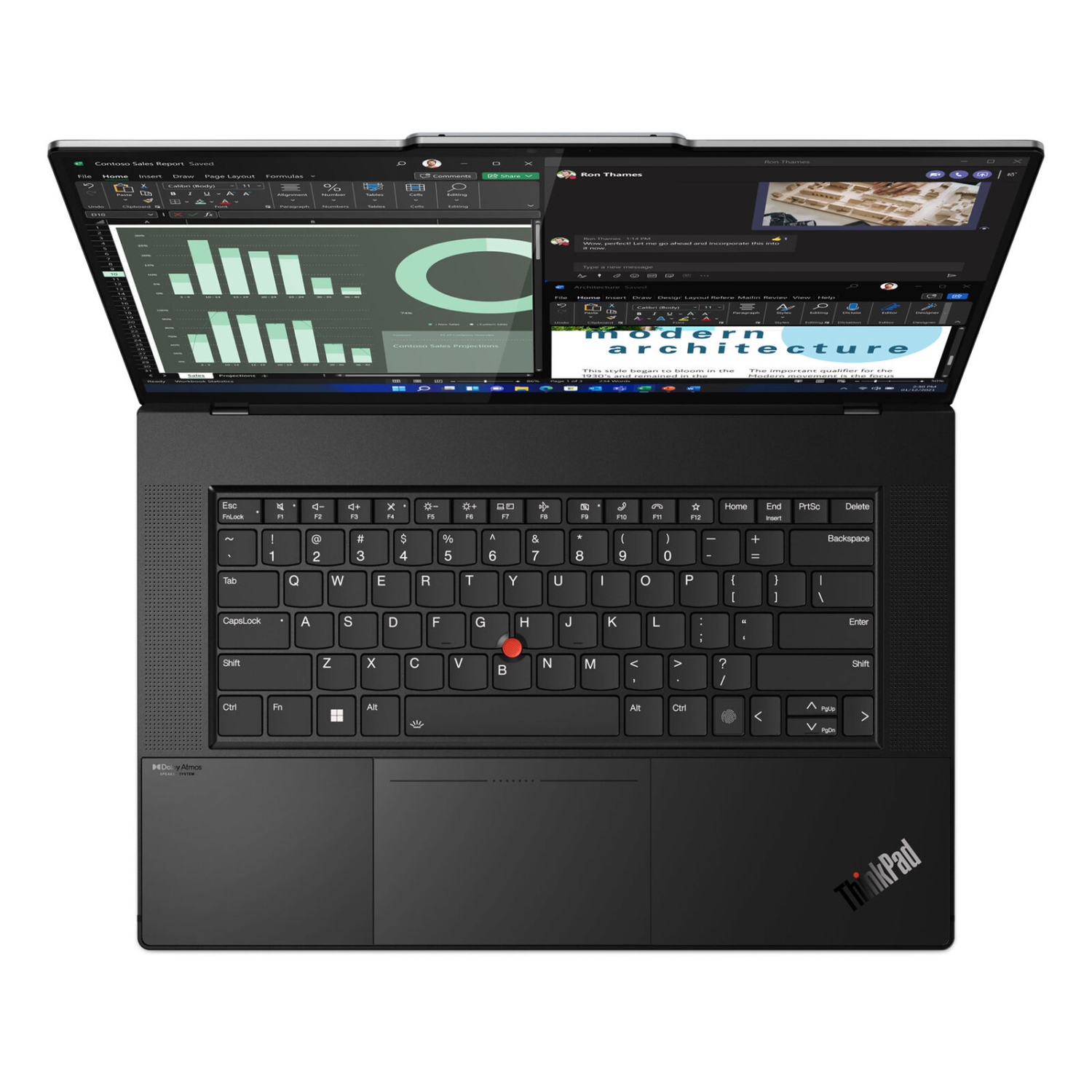 Lenovo ThinkPad Z16 Gen 1 Laptop, 8-Core AMD Ryzen 7 PRO 6850H, 16" WUXGA IPS Touchscreen, AMD Radeon 680M Graphics, 16GB LPDDR5 4TB SSD, Backlit KB,