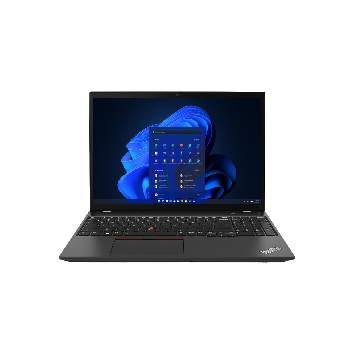 Lenovo ThinkPad T16 Gen 2 Laptop, Intel 12-Core i7-1360P, 16" WUXGA IPS Display, Iris Xe Graphics, 32GB DDR5 1TB SSD, Backlit Keyboard, Fingerprint,