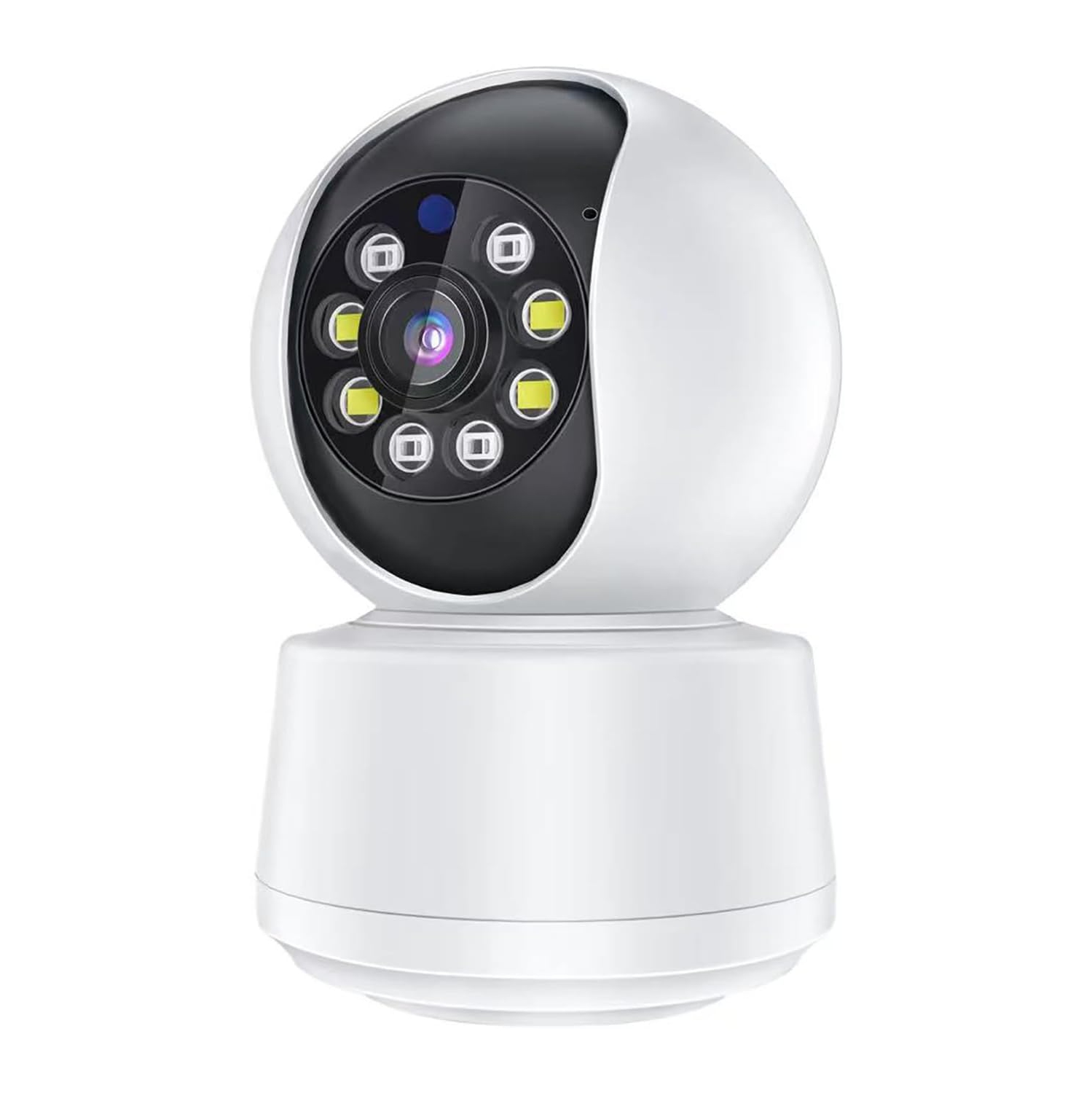 Caméra de sécurité intérieure 2K, caméra Wi-Fi inclinable, caméra pour chien avec application mobile, détection de mouvement, vision nocturne