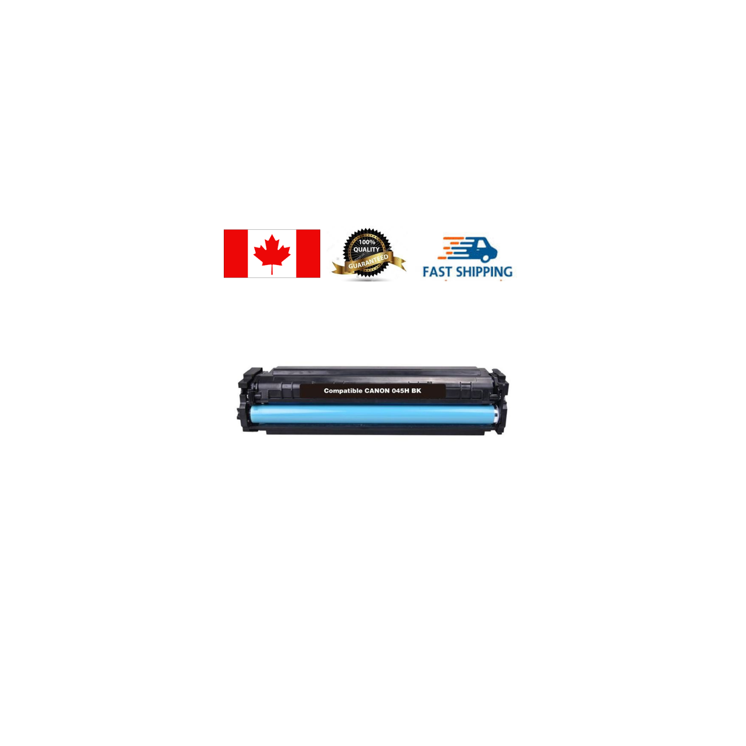 CARTOUCHE DE TONER NOIRE CANON 045H, COMPATIBLE