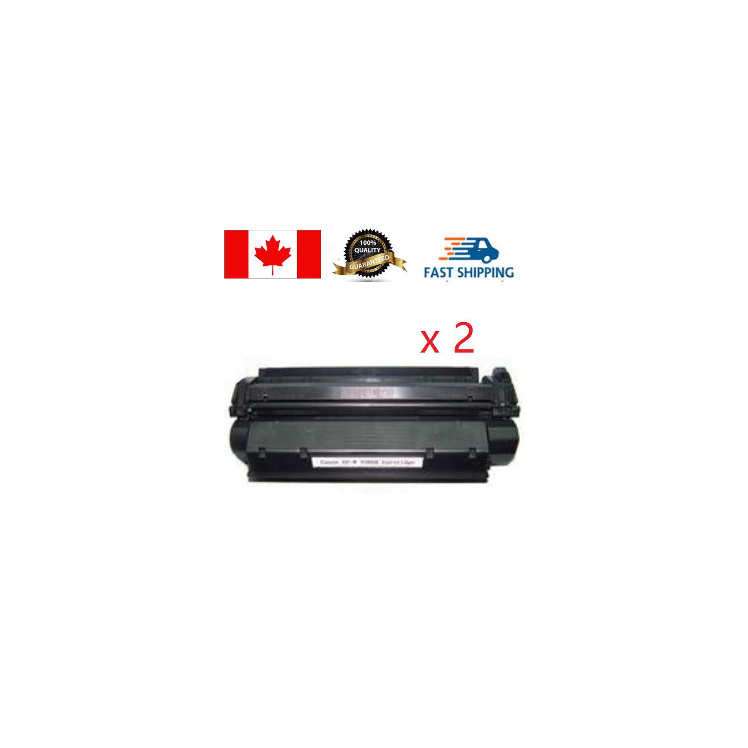 2 Pack CANON S35 BLACK TONER CARTRIDGE – COMPATIBLE